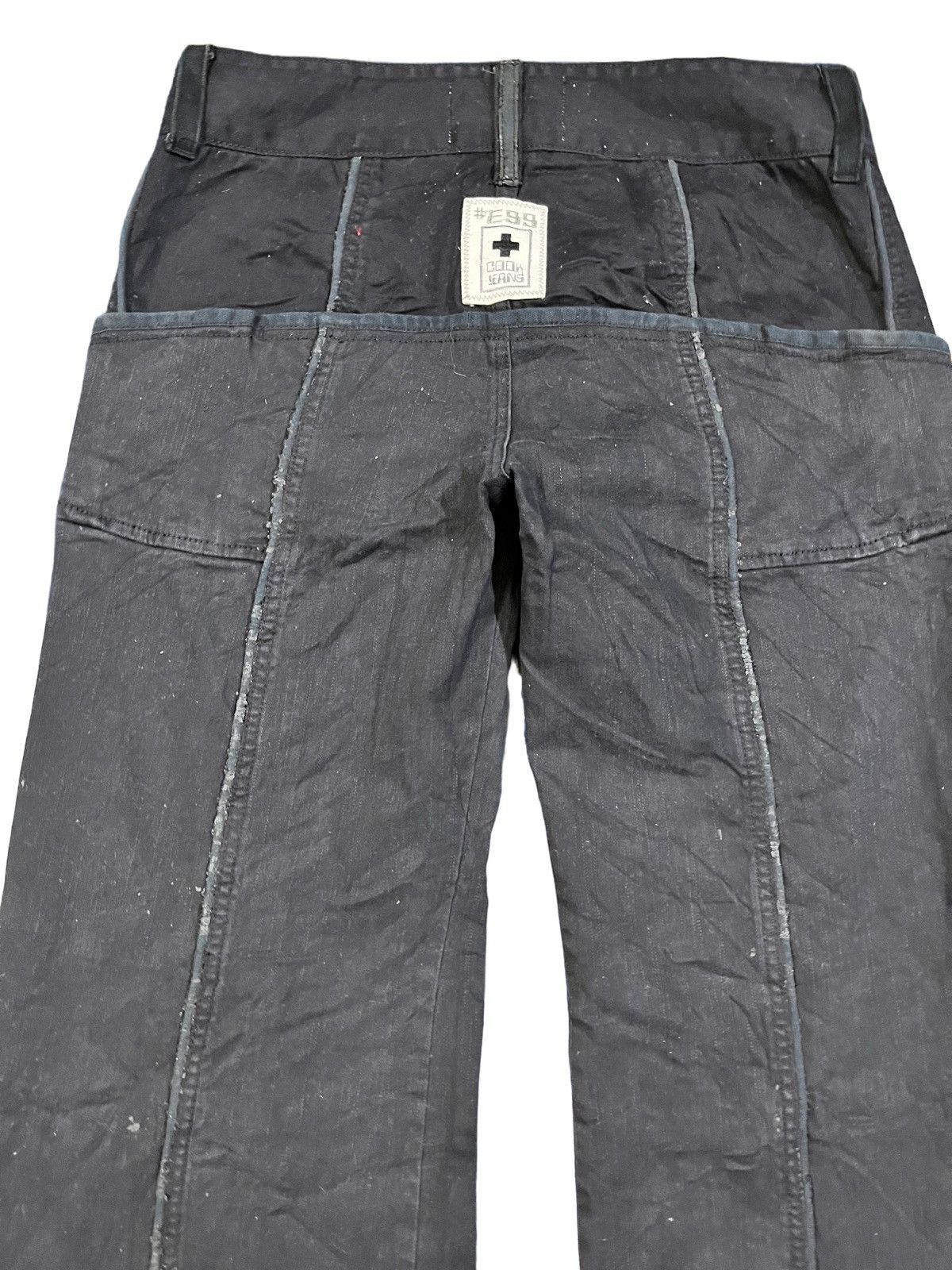 Beauty Beast Vintage Cook #E99 Baggy Denim Size US 31 - 7 Thumbnail