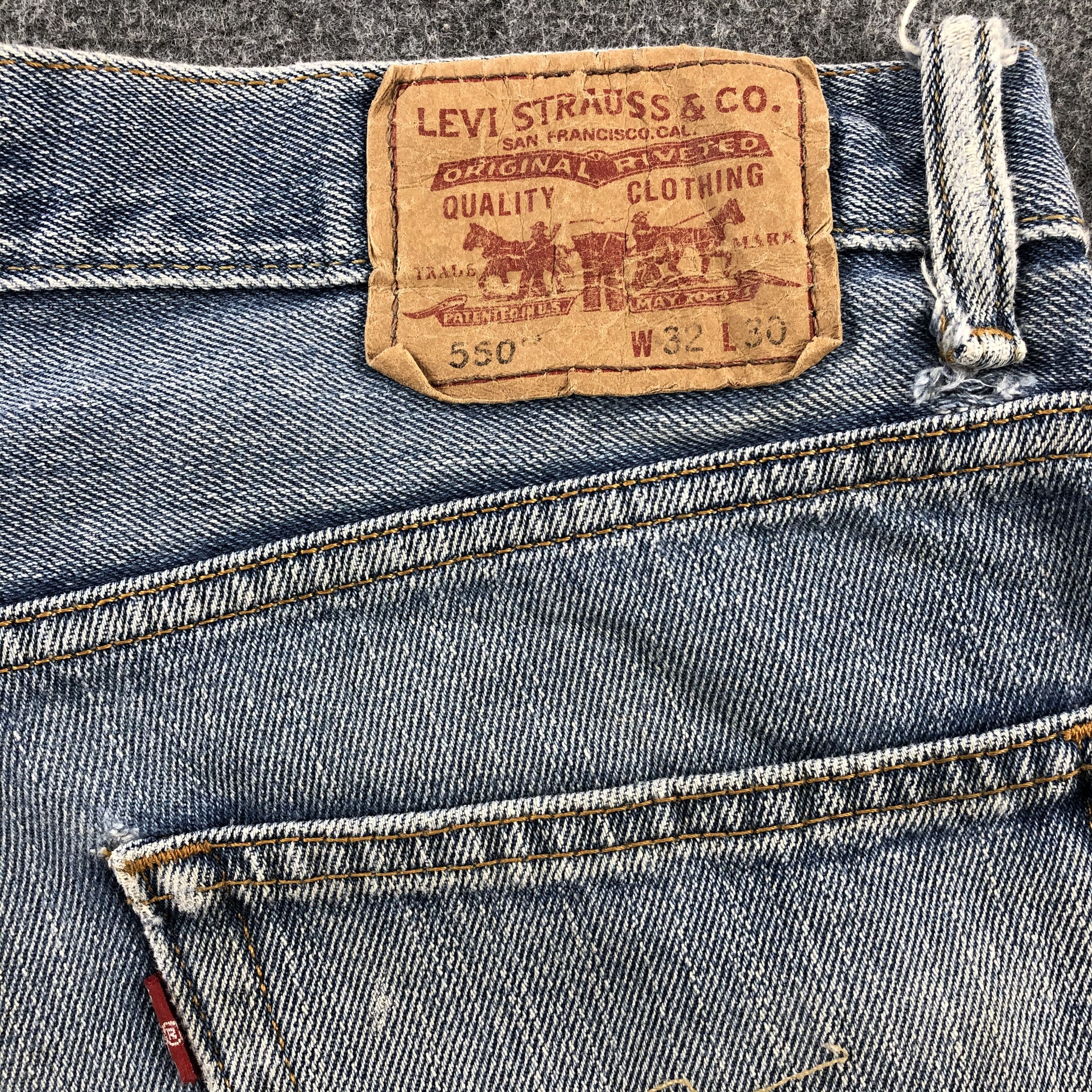Levi's × Vintage Vintage Blue Wash Levis 550 Jeans-JM1857 Size US 33 - 5 Thumbnail