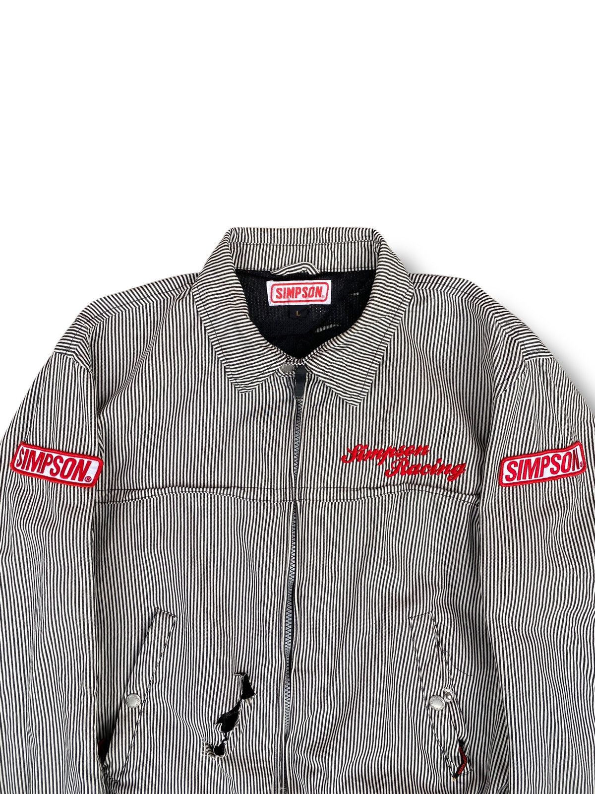 Sports Specialties × Vintage Vintage Simpson Racing Tear Jacket. #E6 Size US L / EU 52-54 / 3 - 3 Thumbnail
