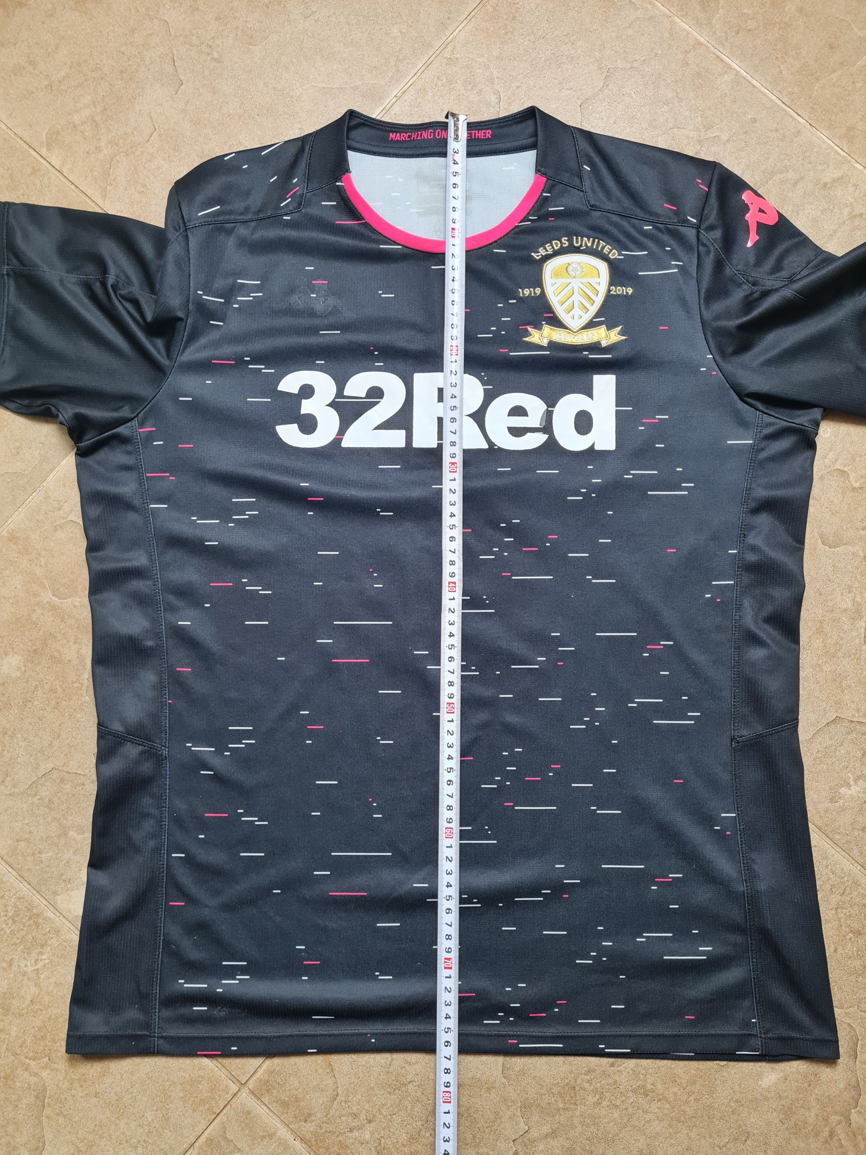 Kappa LEEDS UNITED 2019 2020 AWAY FOOTBALL SHIRT SOCCER KAPPA Size US XL / EU 56 / 4 - 4 Thumbnail