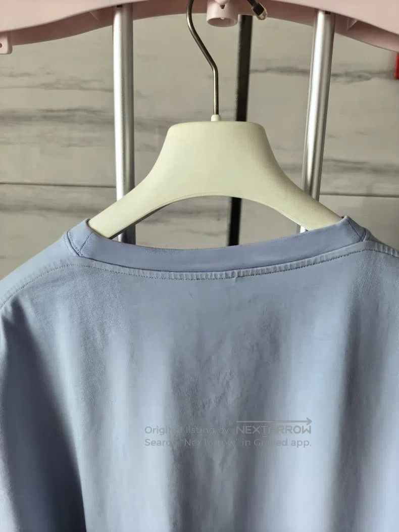 Loewe Loewe Embroidered Logo Drop Shoulder Short Sleeve T-Shirt, Size M / US 6-8 / IT 42-44 - 7 Thumbnail