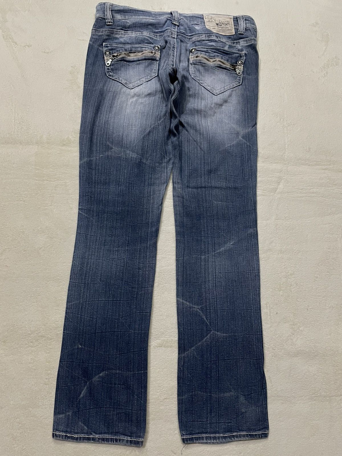 Japanese Brand Vintage Spicy Denim Skinny Faded Mudwash Denim Jeans Size US 33 - 12 Thumbnail