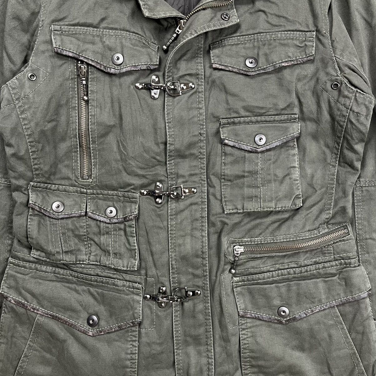Le Grande Bleu (L.G.B.) Nicole club for men multi pocket cargo fireman clasp jacket Size US M / EU 48-50 / 2 - 2 Thumbnail