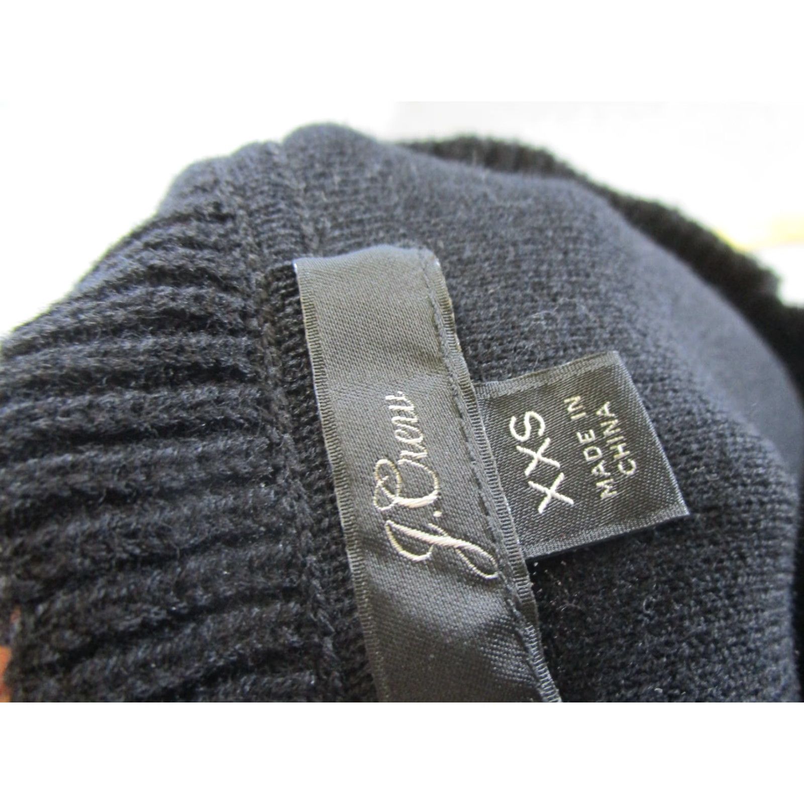 J.Crew J.CREW Shirt 2Xs Womens Black Knit Tee Ruffle Womens Size XXS / US 00 / IT 34 - 6 Thumbnail