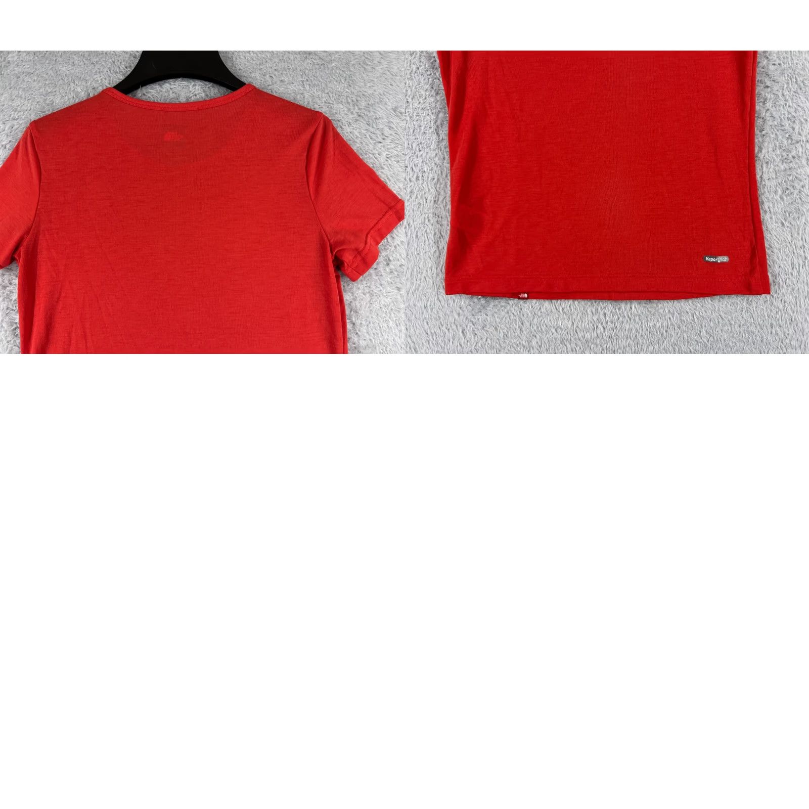 The North Face The North Face Shirt Women Small Red Short Sleeve Crew Vaporwick Polyester Size S / US 4 / IT 40 - 9 Thumbnail