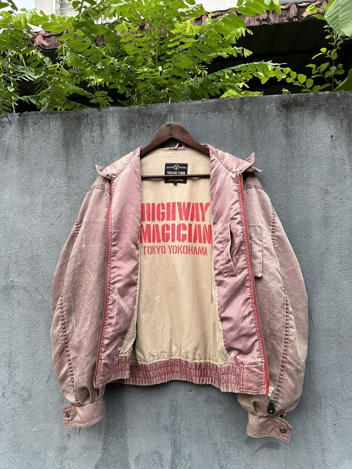 YELLOW CORN 👹Vintage Faded Yellow Corn SLEDGE HAMMER Bomber Jacket Size US M / EU 48-50 / 2 - 8 Thumbnail