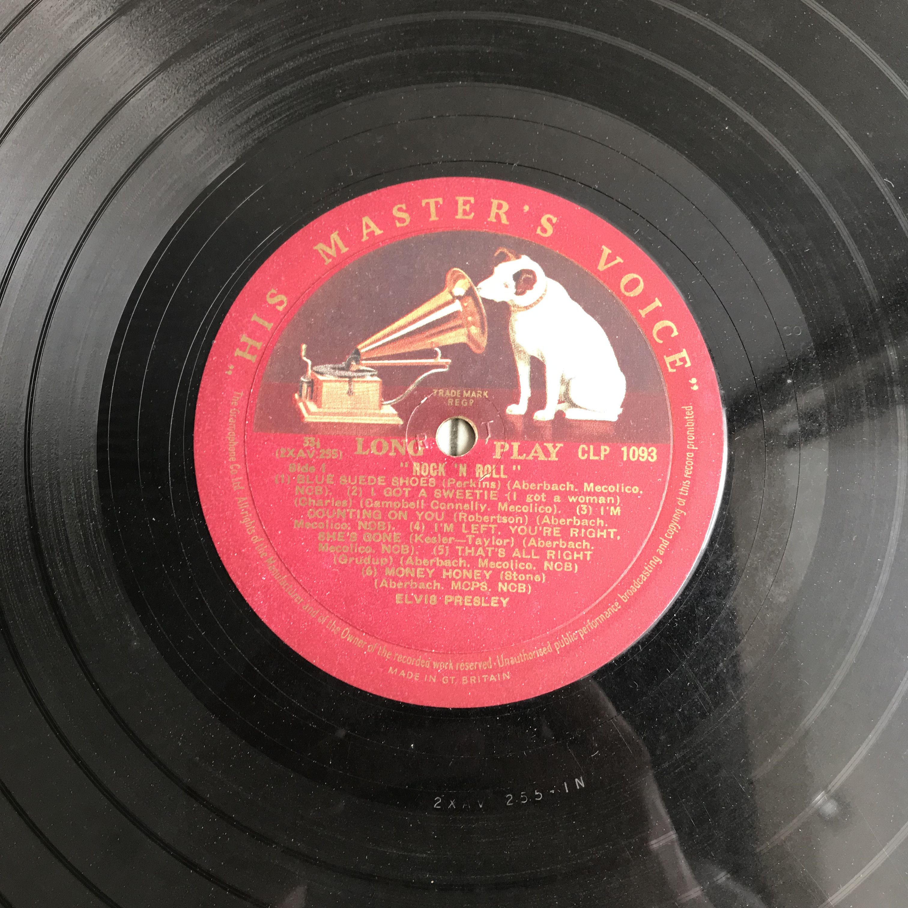 Vintage ELVIS PRESLEY LP self titled First Album 1956 Rca mono vinyl Size ONE SIZE - 10 Thumbnail