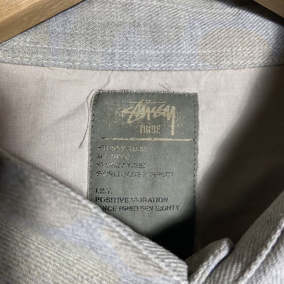 Stussy × Vintage Vintage Stussy Camo Military Pocket Long Sleeve Shirt Size US L / EU 52-54 / 3 - 10 Thumbnail