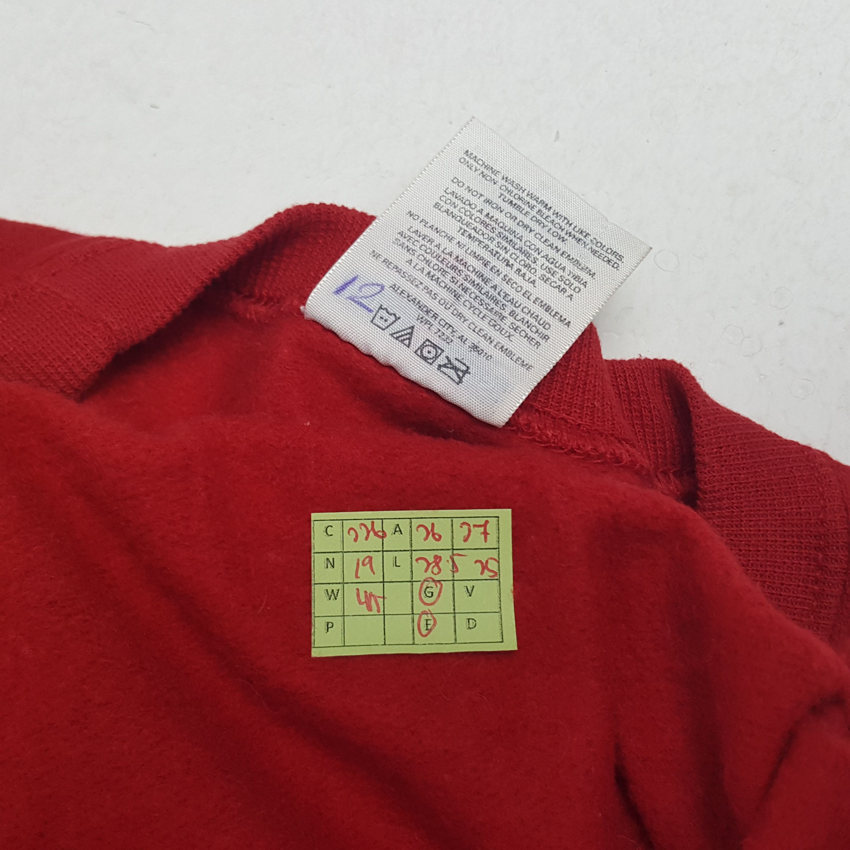 NBA × Vintage Vintage Hiland Hawks Basketball NBA Promo Sweatshirt Size US XL / EU 56 / 4 - 7 Thumbnail