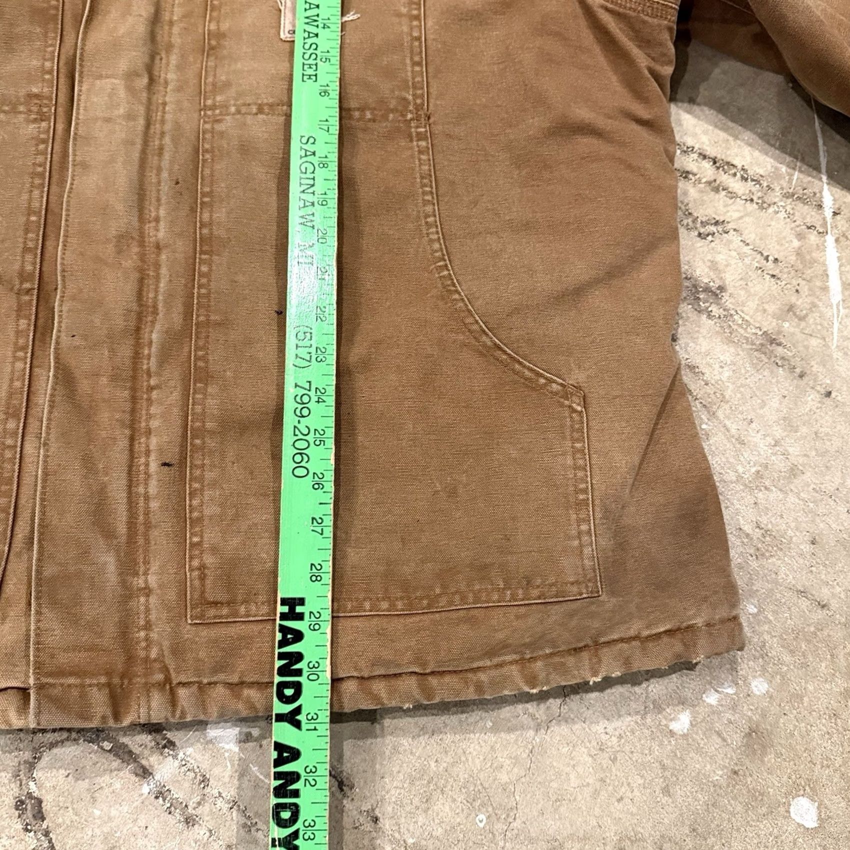 Carhartt VINTAGE Carhartt Jacket Mens 2XL Brown Arctic Lined C26CHT Chore Barn Distressed Shirt? Size US XXL / EU 58 / 5 - 6 Thumbnail