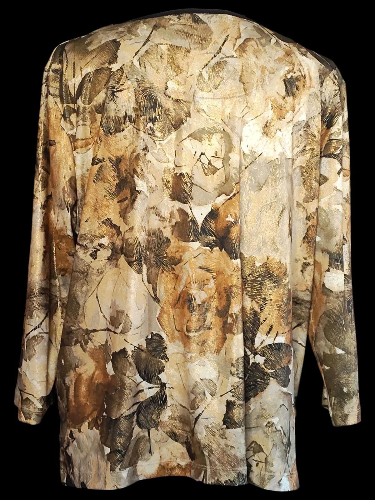 Other Alfred Dunner Women's Long Sleeve Asymmetric Hem Top Size L / US 10 / IT 46 - 7 Thumbnail