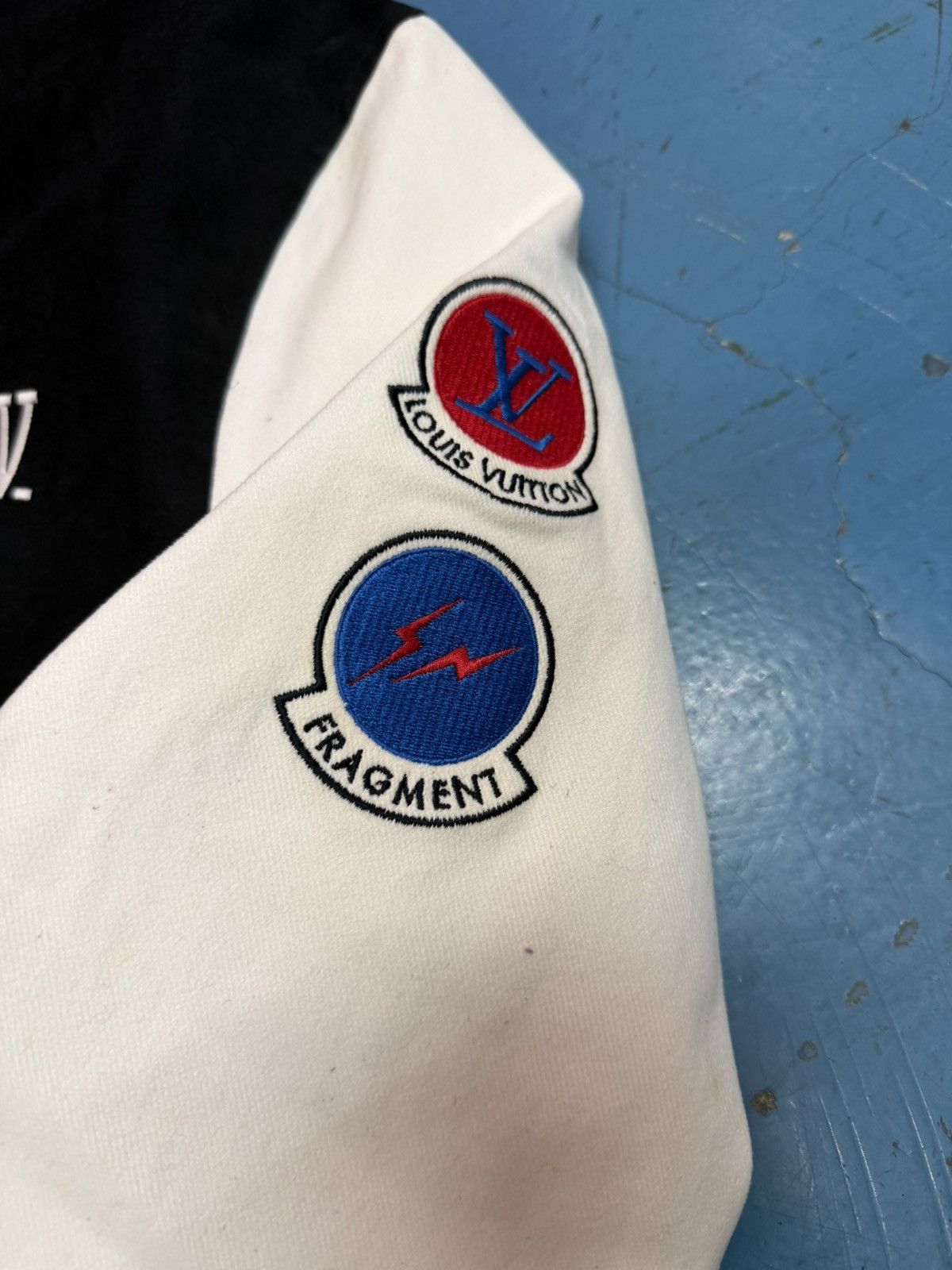 Fragment Design × Louis Vuitton LOUIS VUITTON X FRAGMENT VARSITY JACKET Size US L / EU 52-54 / 3 - 3 Thumbnail