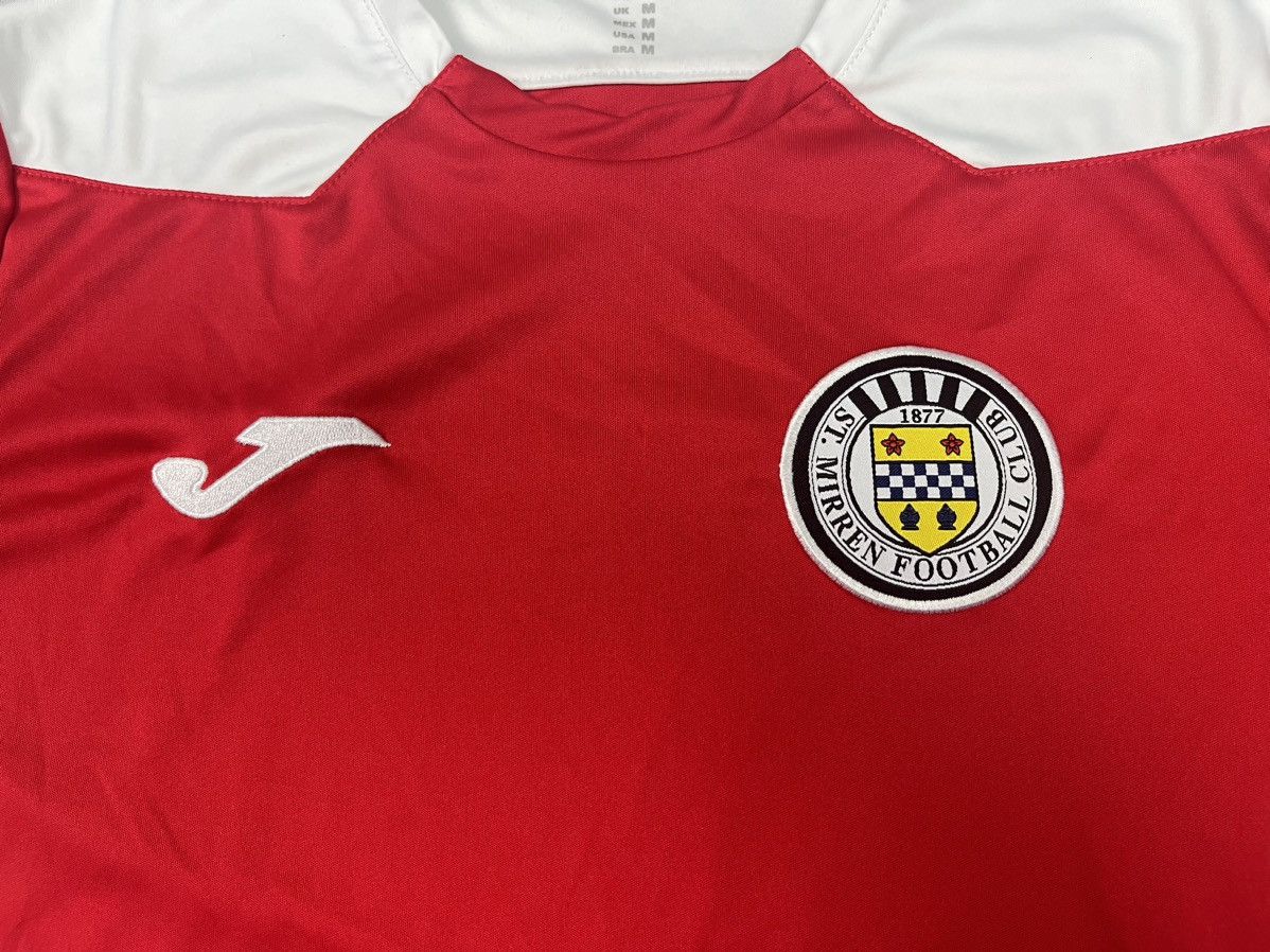 Joma ST MIRREN FC Joma Home Football Shirt Soccer Jersey,Size M Size US M / EU 48-50 / 2 - 3 Thumbnail