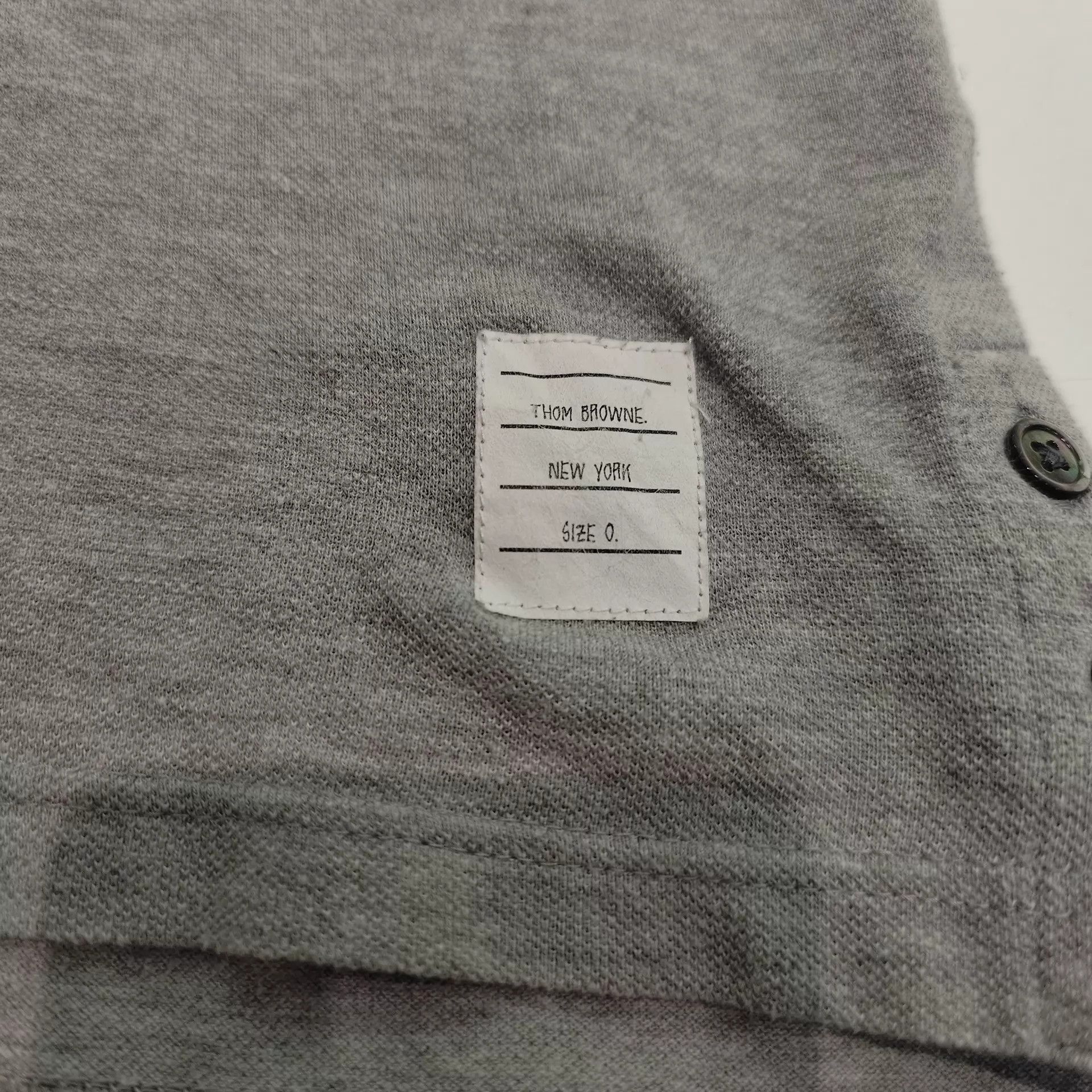 Thom Browne Thom Browne 99 new short sleeve polo size 0 Size US XS / EU 42 / 0 - 5 Thumbnail