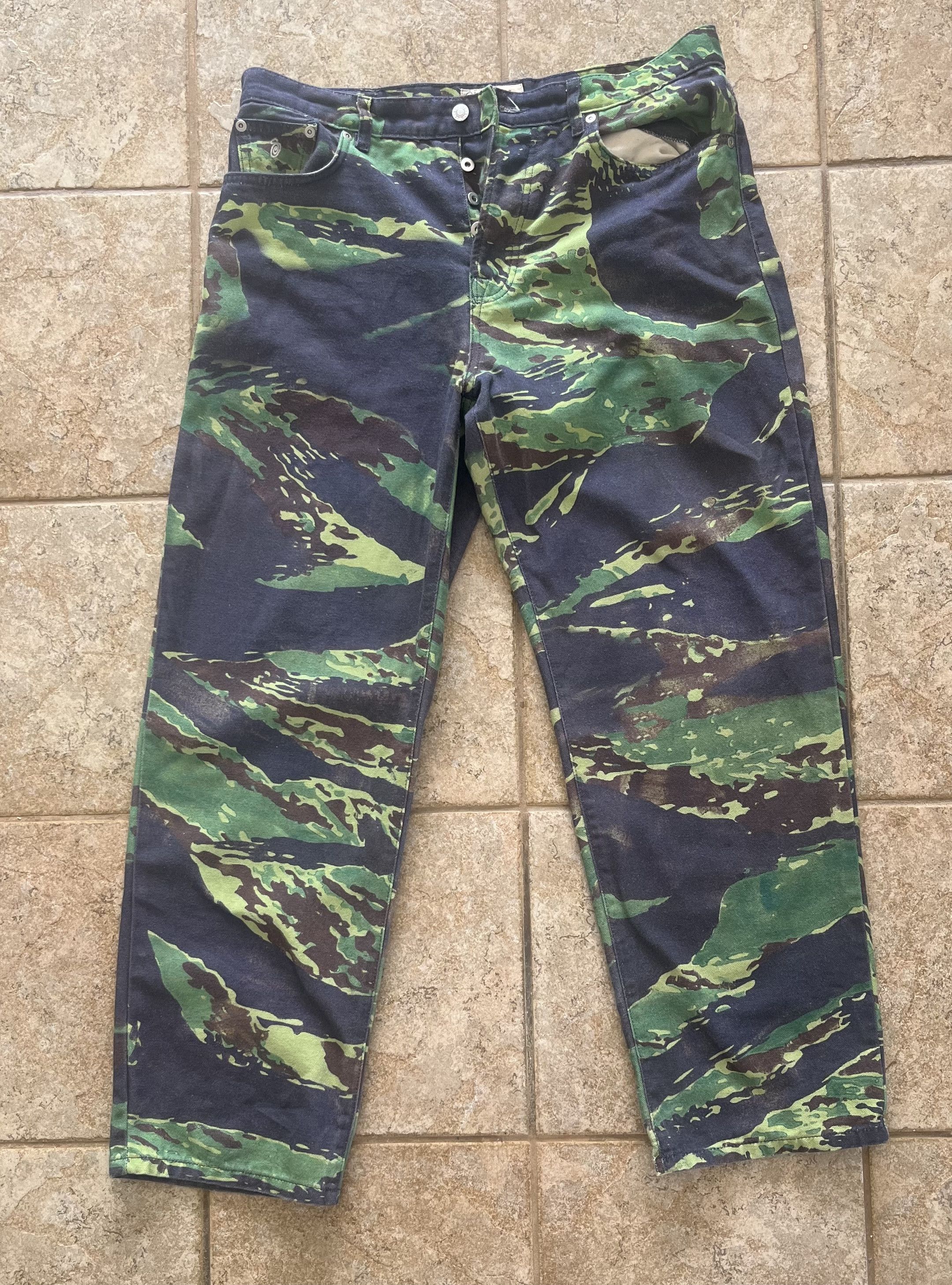 Stussy x Lucien Tigris Canvas Big Ol' Jean 'Black