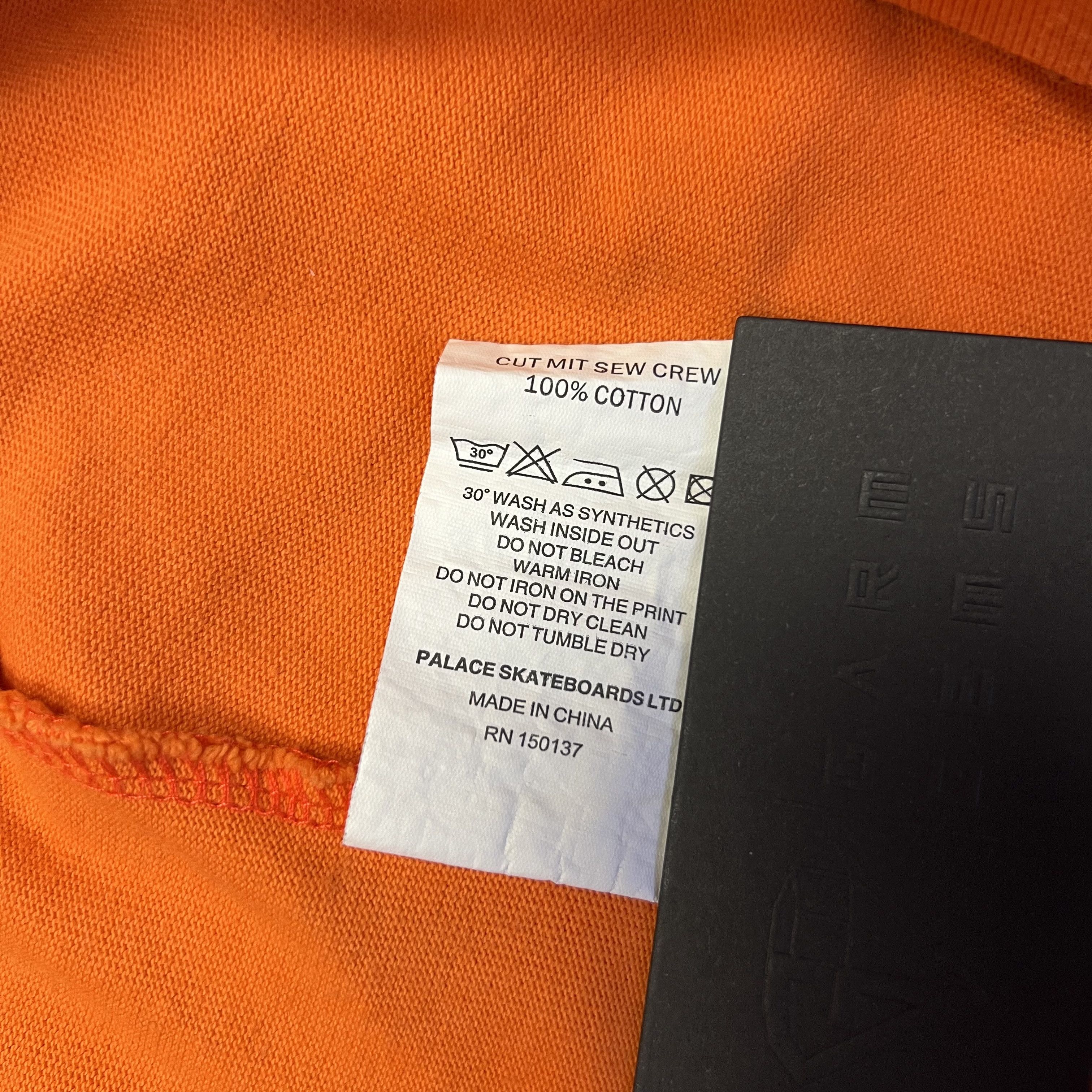 Palace Palace Cut Mit Sew Crew Sweatshirt Size US L / EU 52-54 / 3 - 6 Thumbnail