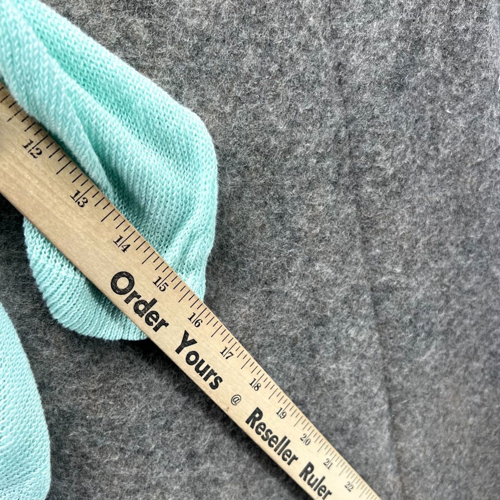 Eileen Fisher VINTAGE Eileen Fisher Cardigan Women XL Aqua Sheer Open Knit Lightweight Cover Up Teal Size XL / US 12-14 / IT 48-50 - 5 Thumbnail