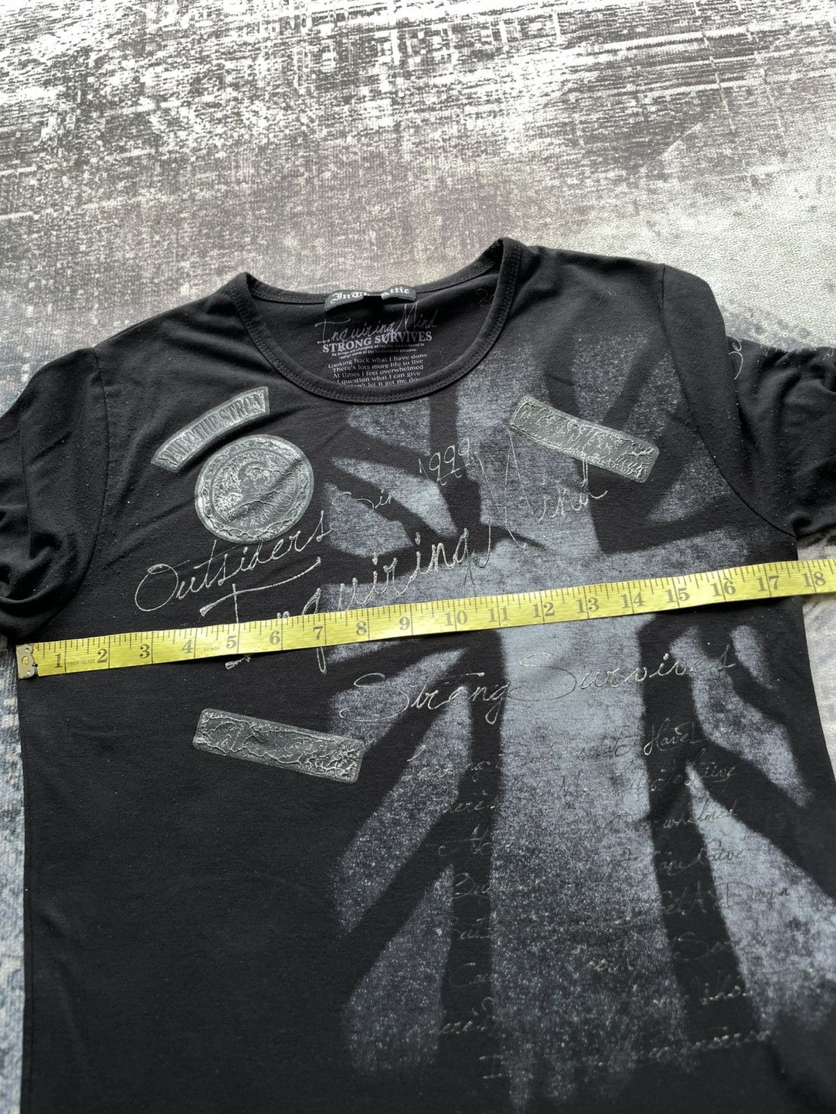 In The Attic Y2K In the Attic Affliction Britain Long Sleeve Thsirt Size US M / EU 48-50 / 2 - 8 Thumbnail