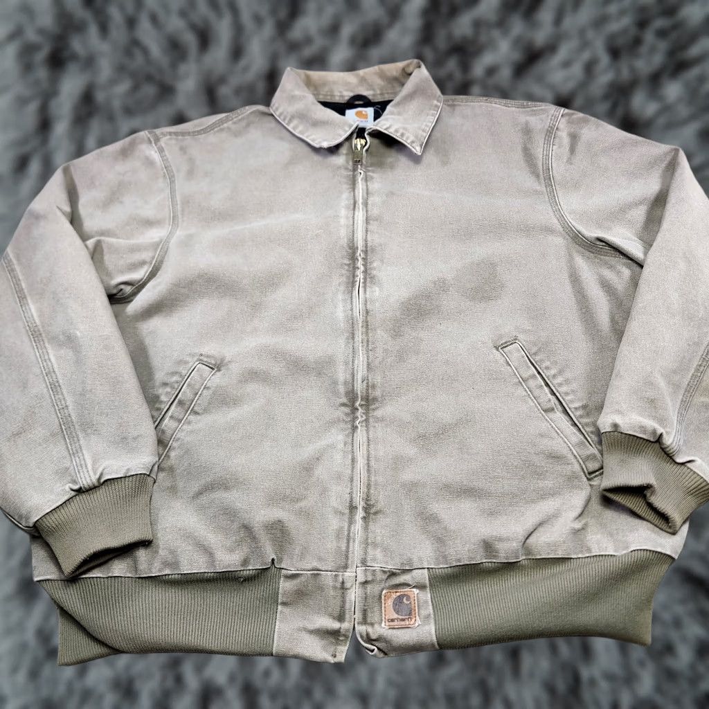 Carhartt Carhartt Jacket, J102 MOS, Moss Green, Mesh Lined Santa