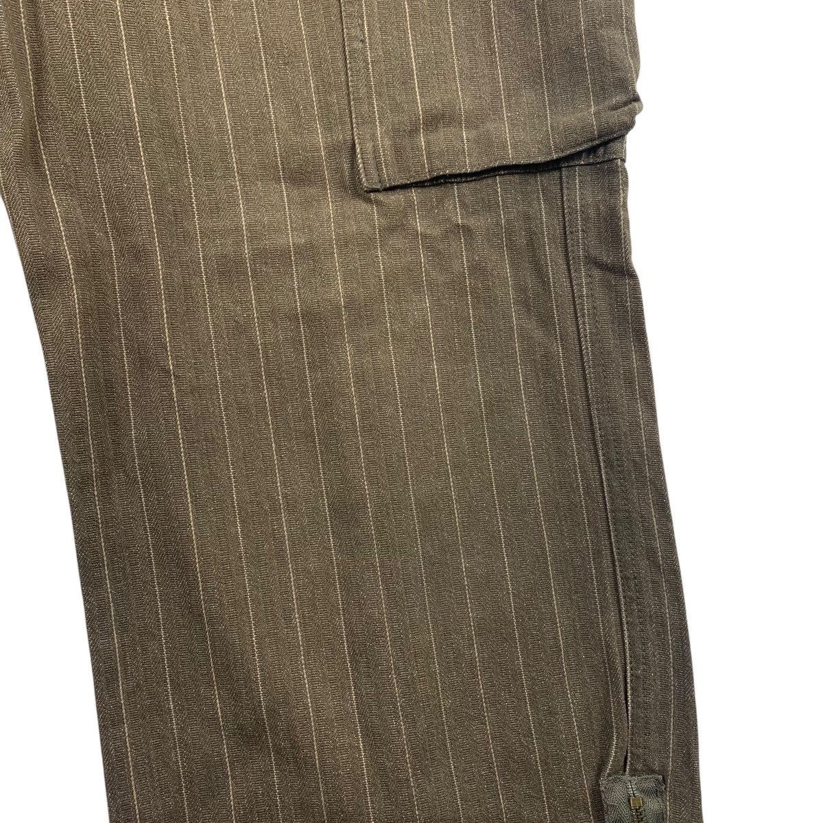 Japanese Brand CLONEDEVGRU Japanesebrand stripe design cargo pants Size US 32 / EU 48 - 11 Thumbnail