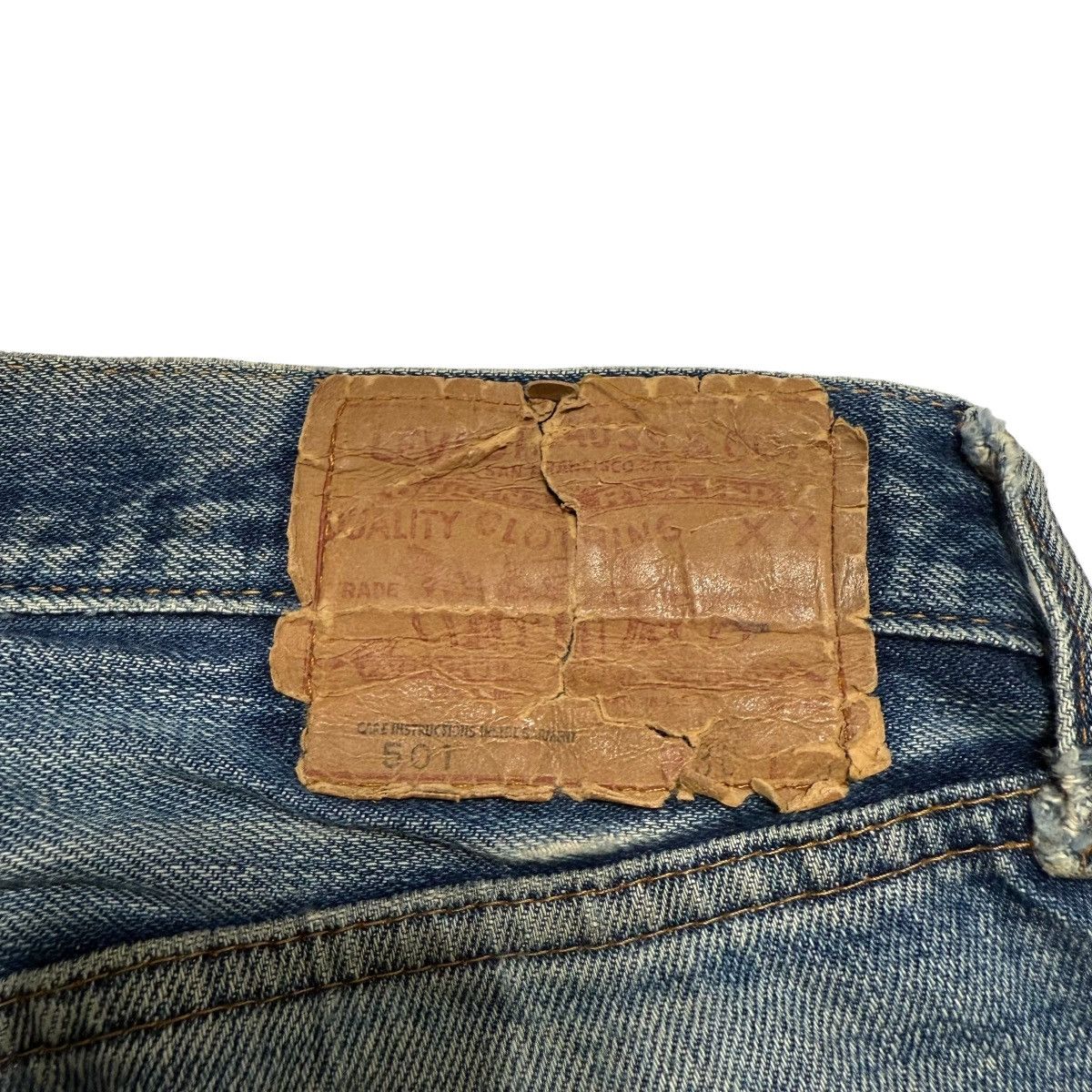 Levi's Vintage 60s Levis 501 Rindem Selvedge Button 6 Jeans Size US 30 / EU 46 - 13 Thumbnail