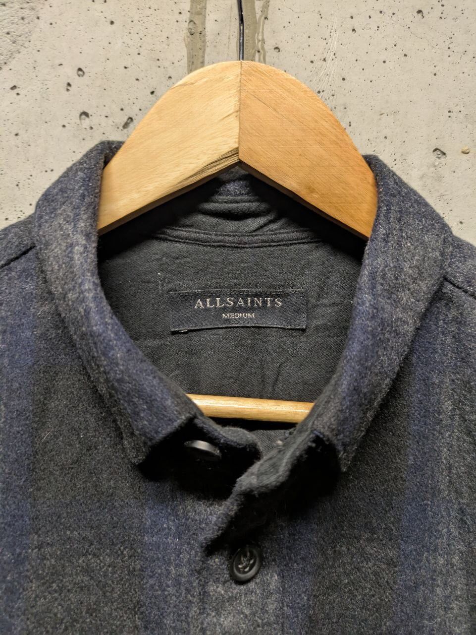 Allsaints Allsaints wool blend flannel shirt Size US M / EU 48-50 / 2 - 3 Thumbnail