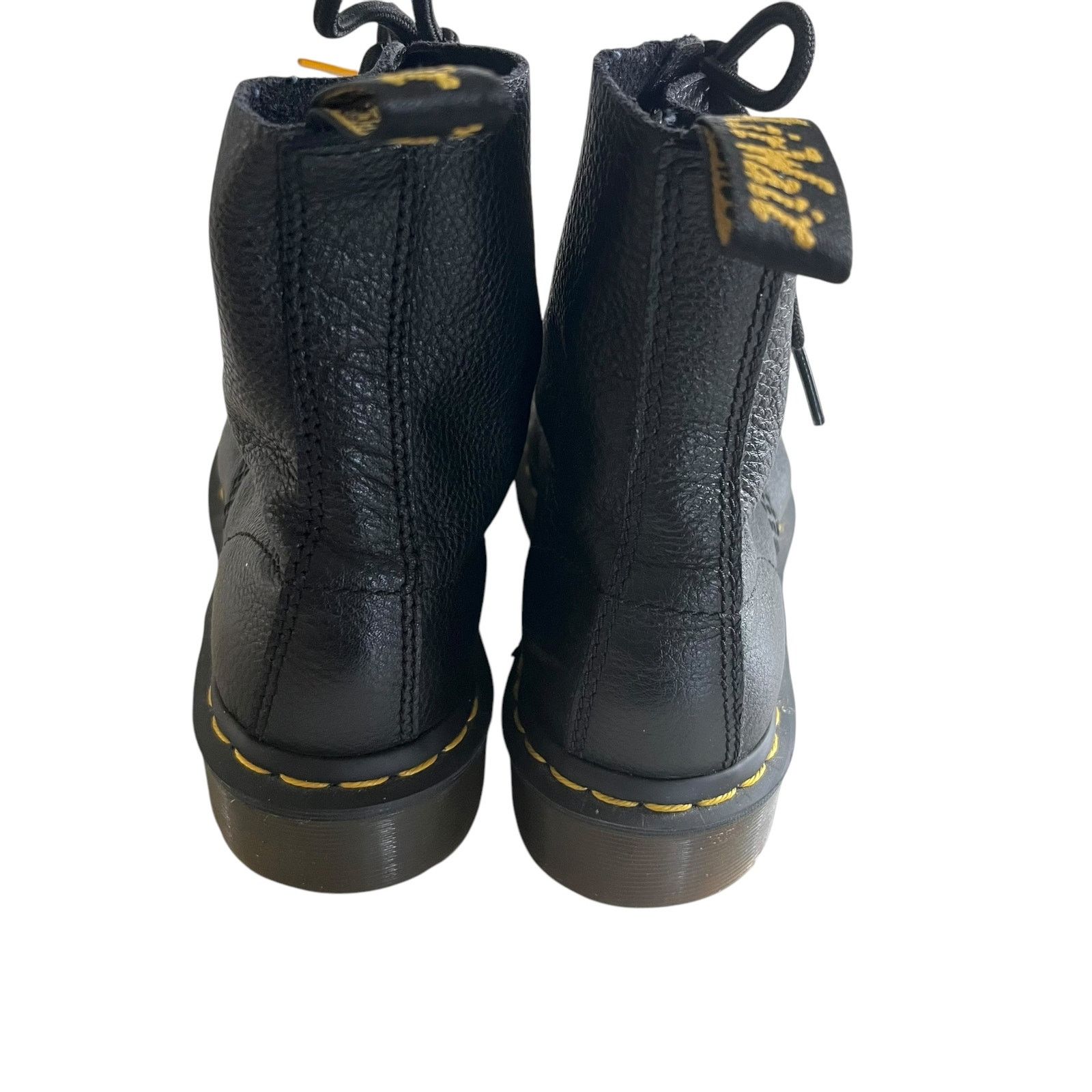 Dr. Martens Dr. Martens 1460 Pascal Bex Black Leather Lace Up Boots Size US 5 / IT 35 - 4 Thumbnail