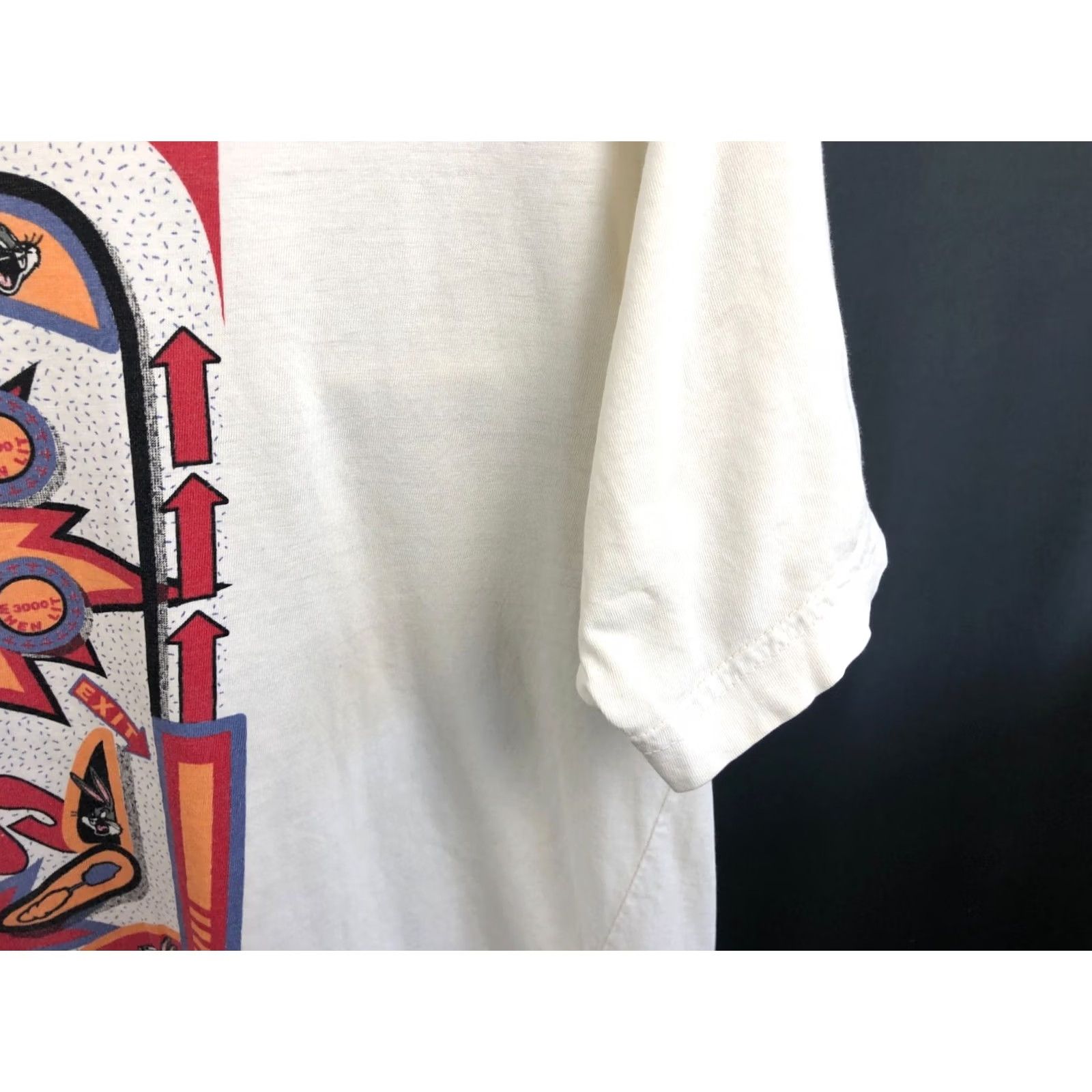 Vintage VINTAGE Warner Bros. Shirt Mens One Size White Bugs Bunny Cotton Men Size US M / EU 48-50 / 2 - 5 Thumbnail
