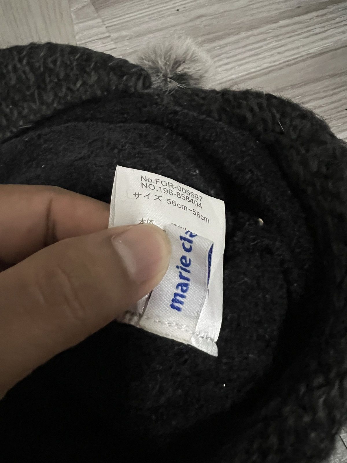 Vintage Vintage Marie Claire Beanie Cap Size ONE SIZE - 6 Thumbnail