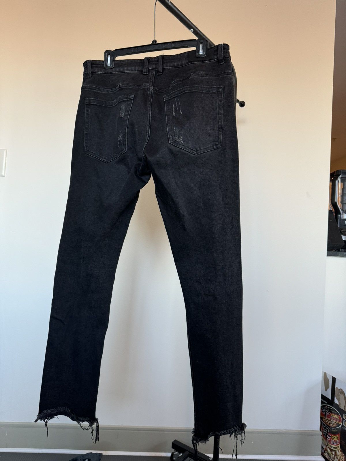 Represent Clo. WIDE AWAKE DESTROYER DENIM JEANS Size US 32 / EU 48 - 2 Thumbnail