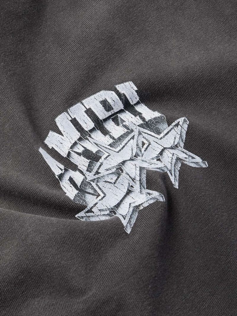 Amiri o1s1wg110326 Championship Logo T-Shirt in Dark Grey Size US L / EU 52-54 / 3 - 4 Thumbnail