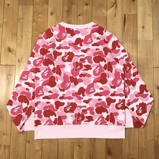 Bape BAPE ASNKA logo sweat shirt ABC camo pink a bathing ape Size US M / EU 48-50 / 2 - 3 Thumbnail
