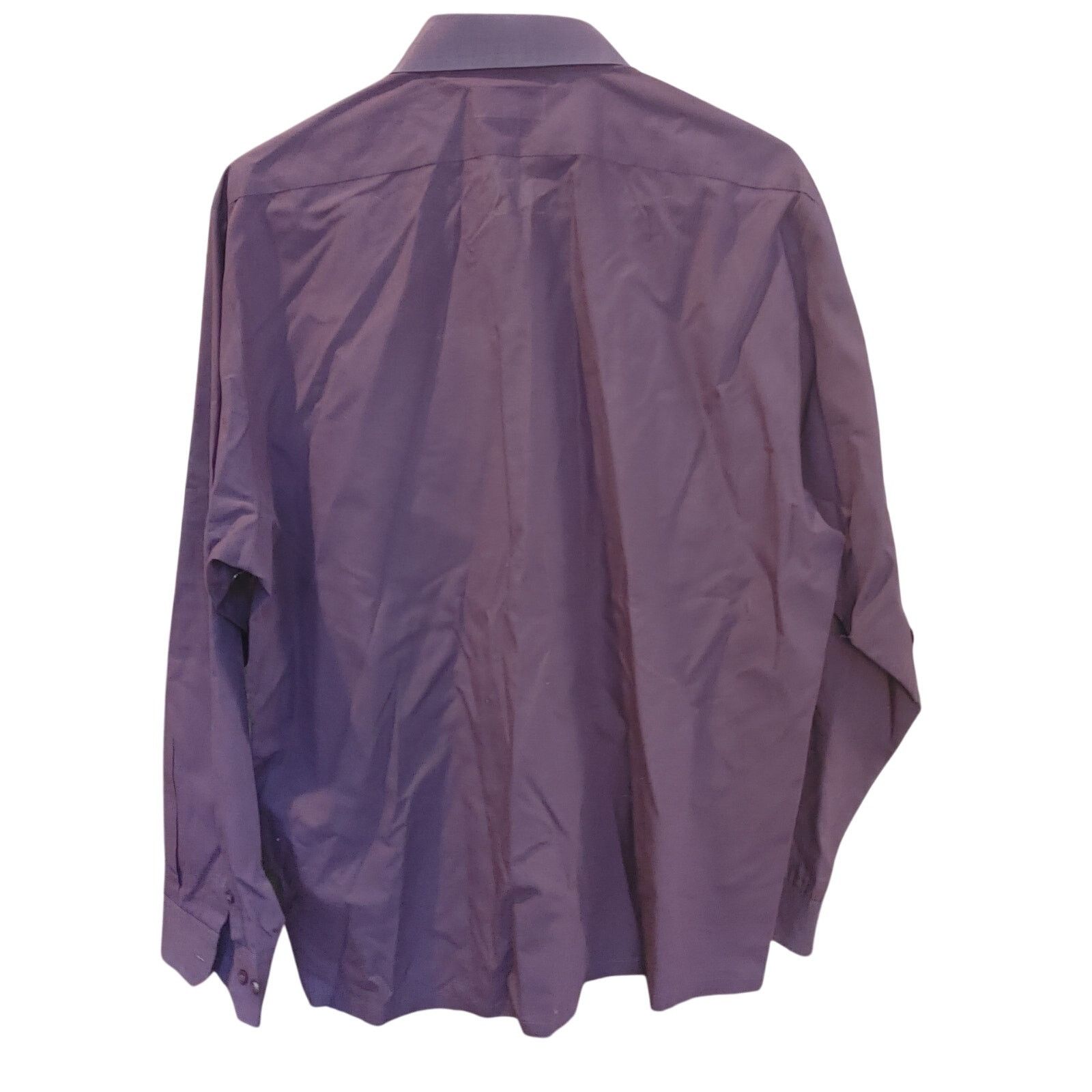 Other Marquis Men's 17.5 /34-35 XL Purple Casual Dress Shirt Size XL / US 12-14 / IT 48-50 - 2 Thumbnail