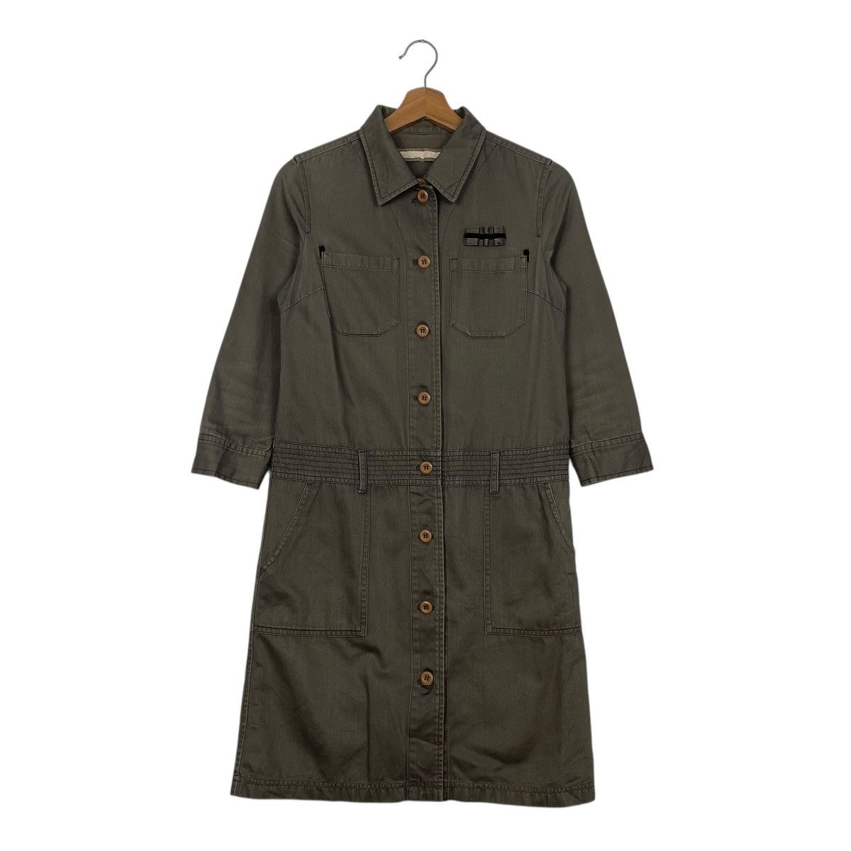 SHIPS Ships Japan Long Coat Military Coat Jacket Size US S / EU 44-46 / 1 - 1 Thumbnail