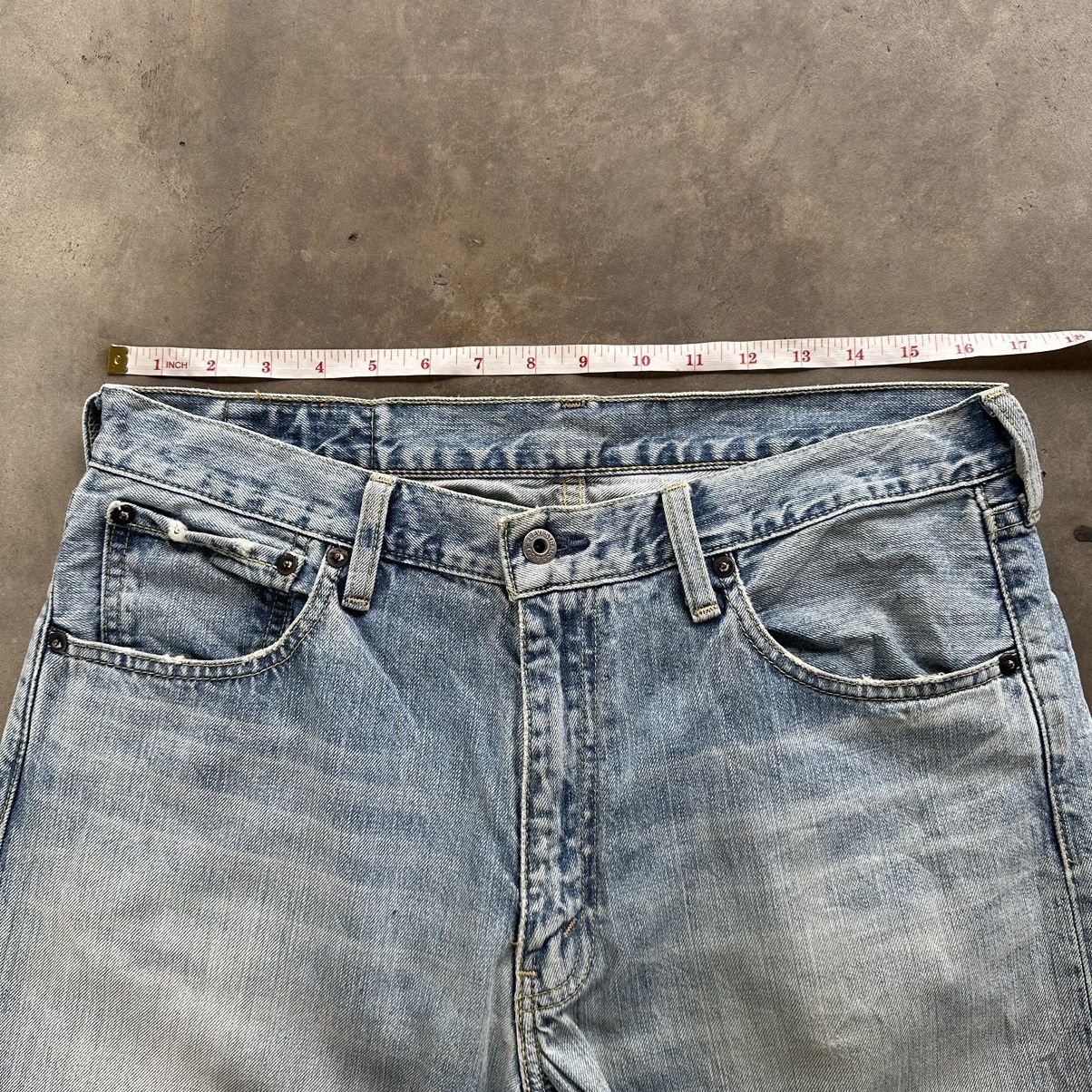 Japanese Brand Vintage Levi’s 503 Faded Distressed Faded Denim Jean Pant Size US 34 / EU 50 - 8 Thumbnail