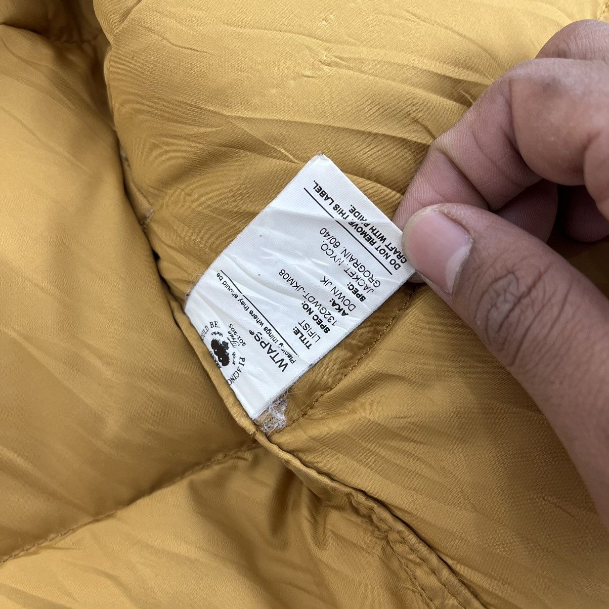 Wtaps Vintage Wtaps Puffer Down Jacket Winter Size US M / EU 48-50 / 2 - 12 Thumbnail