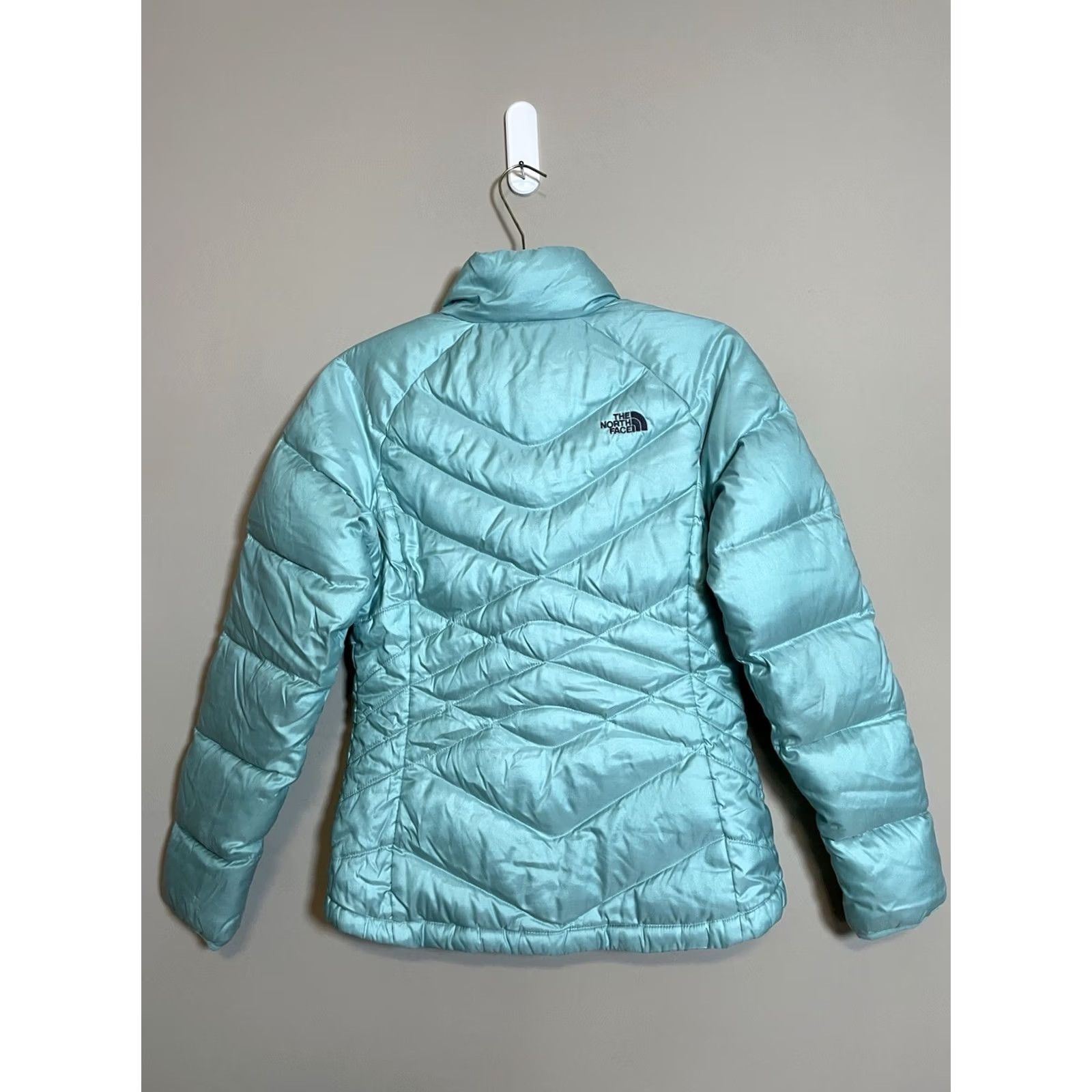 The North Face VINTAGE The North Face Goose Down 550 Light Blue Puffer Jacket Coat Women’s M Blue Puffer Jacket The North Face Mens Womens Boys Girls Size M / US 6-8 / IT 42-44 - 6 Thumbnail