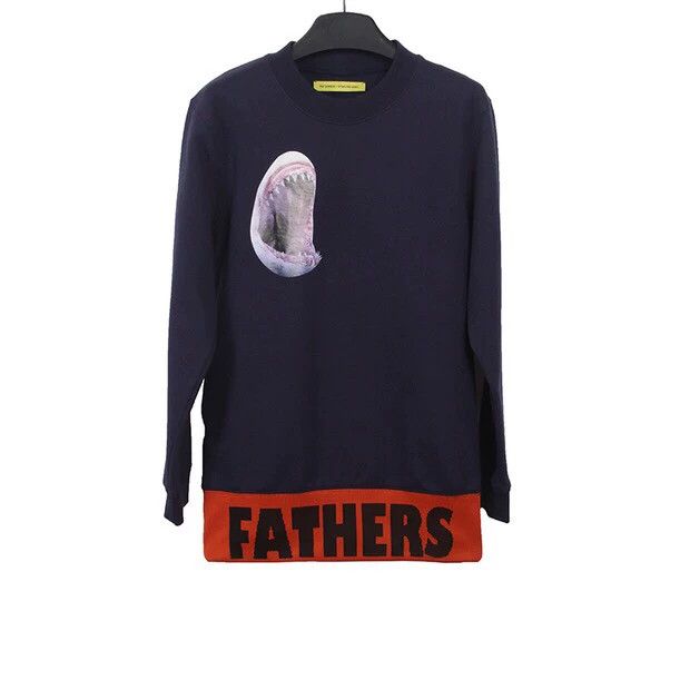 Raf Simons Raf simons 14 Autumn and Winter Shark Print Sweatshirt Size US M / EU 48-50 / 2 - 1 Thumbnail