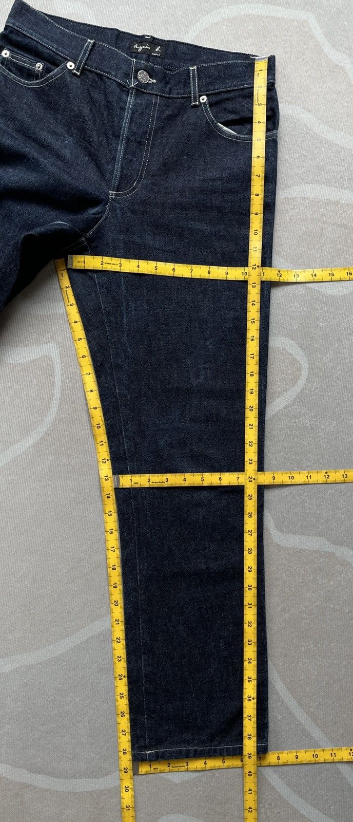 agnes b. Agnes B Jeans Size US 30 / EU 46 - 16 Thumbnail
