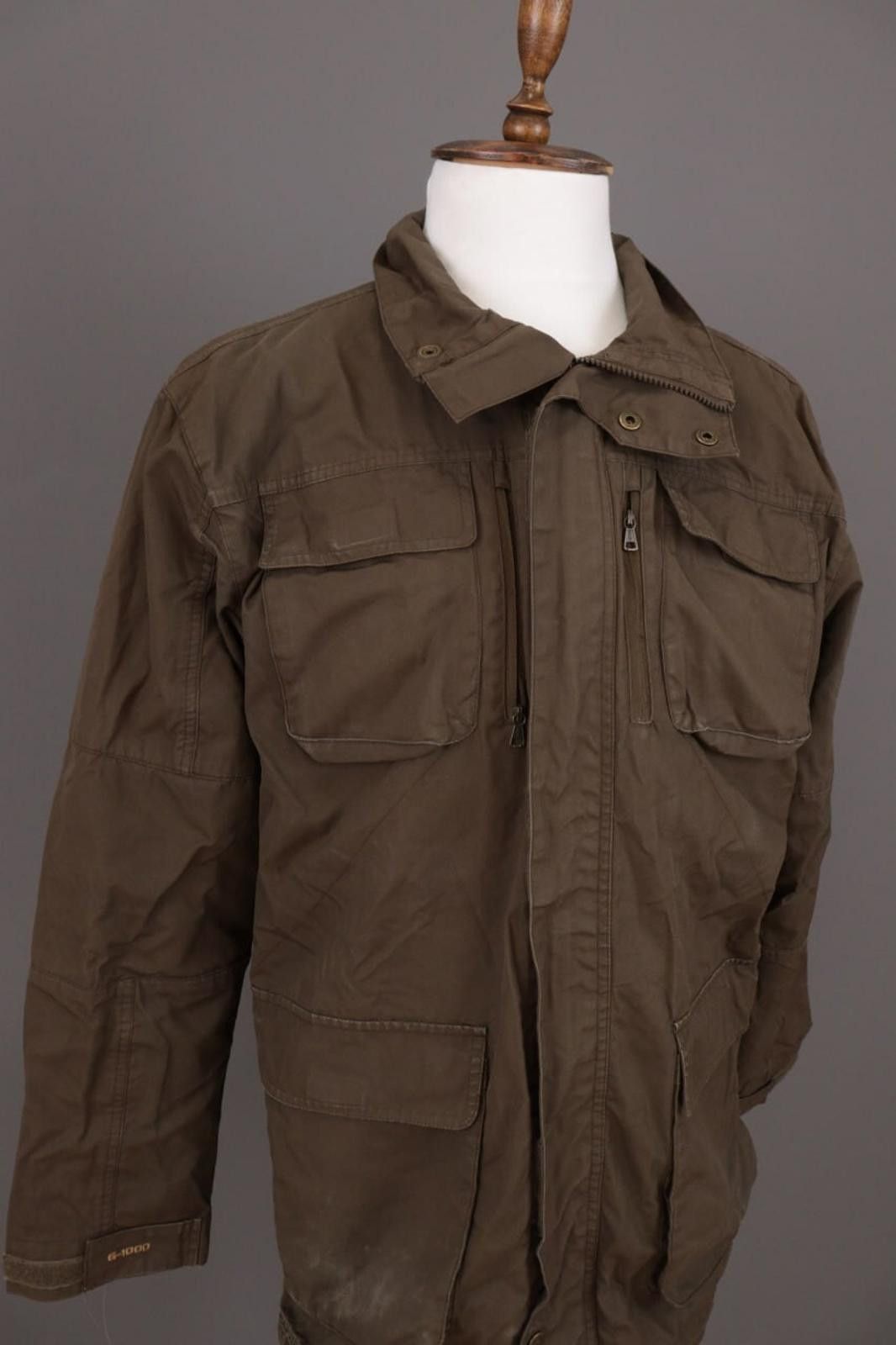 Fjallraven Fjall Raven G-1000 Brown Cargo Multipockets Hiking Jacket Size US M / EU 48-50 / 2 - 4 Thumbnail