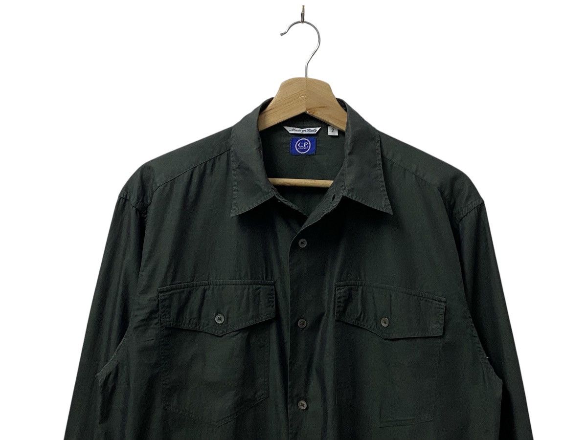 C.P. Company × Vintage Vintage 1995 C.P COMPANY Long Sleeve Shirt Button Ups Size US M / EU 48-50 / 2 - 4 Thumbnail