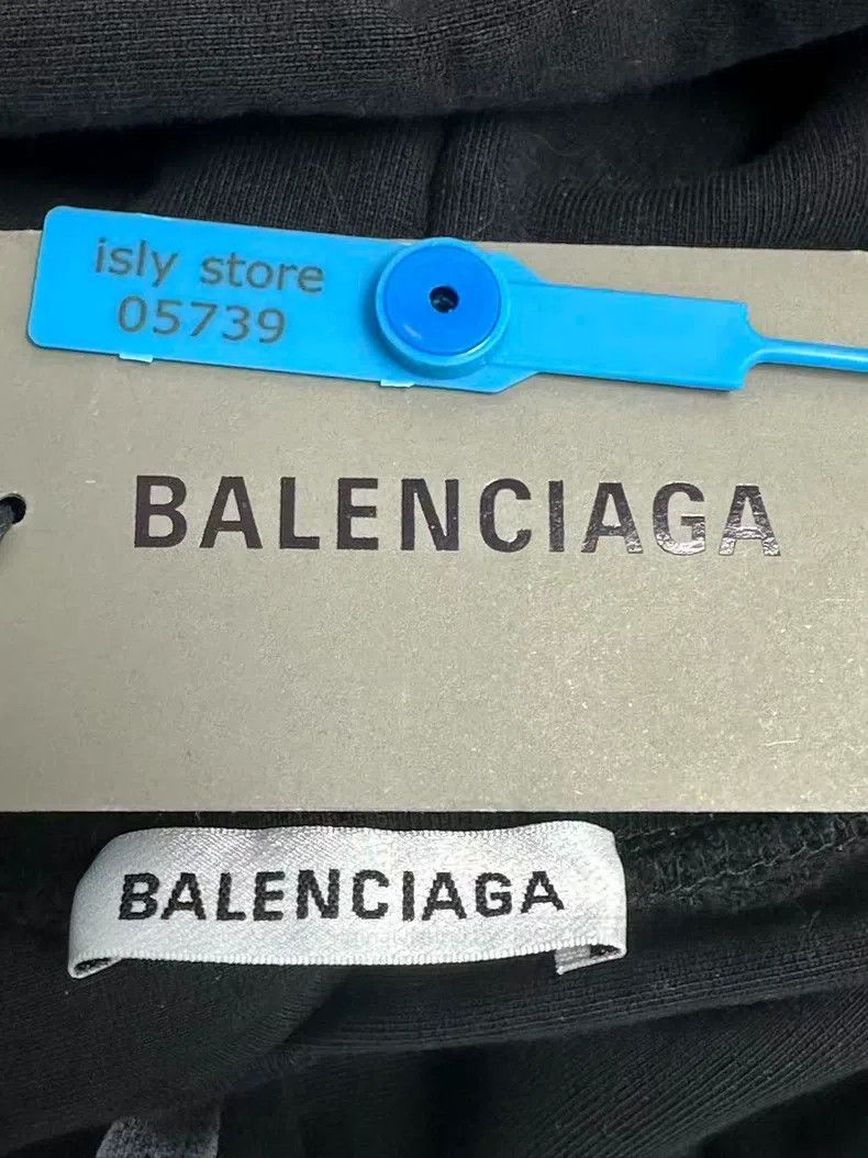 Balenciaga Balenciaga Character Printed Hooded Sweater Black Size US XS / EU 42 / 0 - 4 Thumbnail