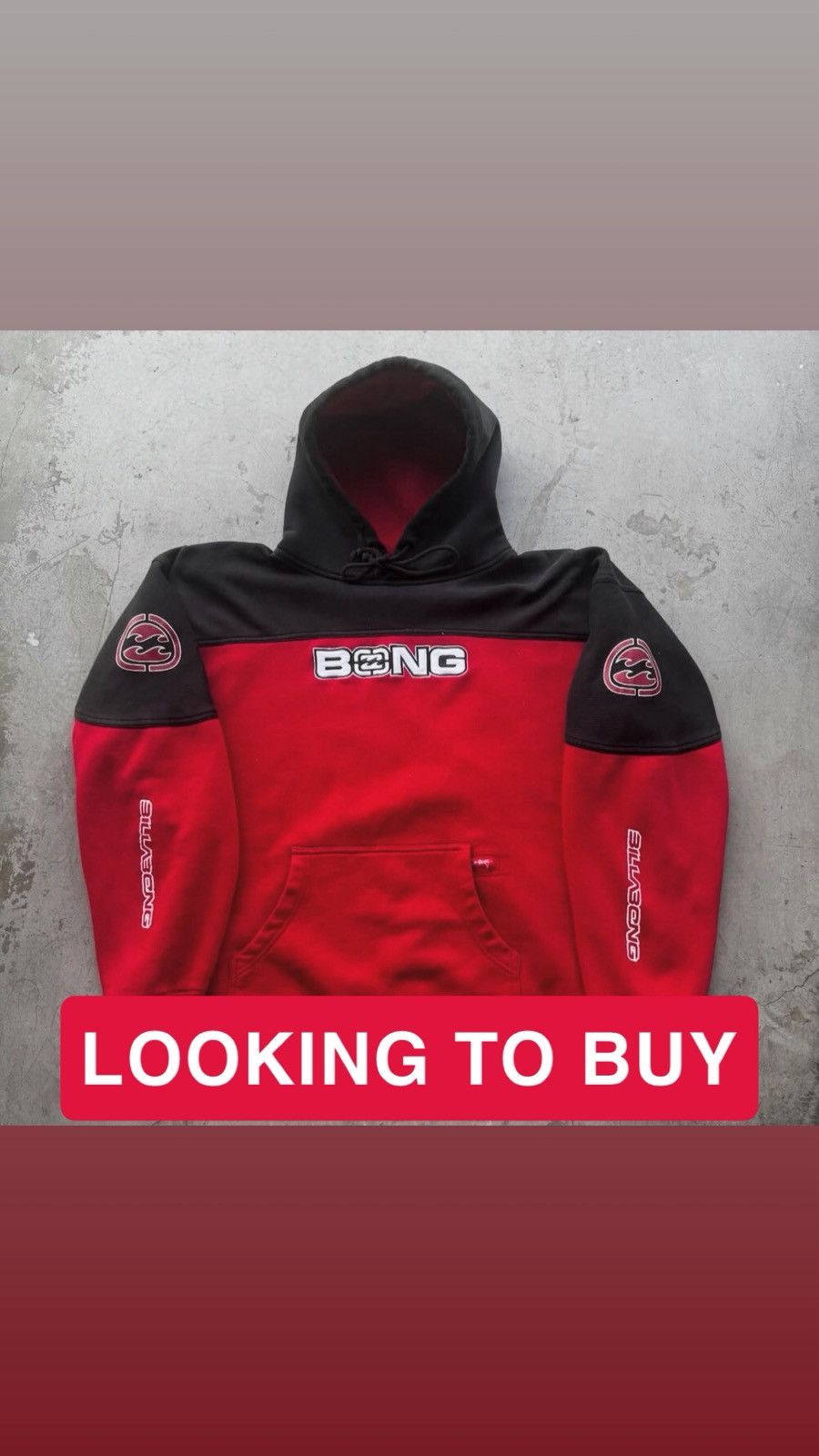Billabong LOOKING TO BUY - Two Tone Billabong Hoodie Size US L / EU 52-54 / 3 - 1 Preview
