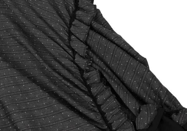 Comme des Garcons Comme des Garcons size S Retro dark gray lace overskirt Size 23" - 6 Thumbnail