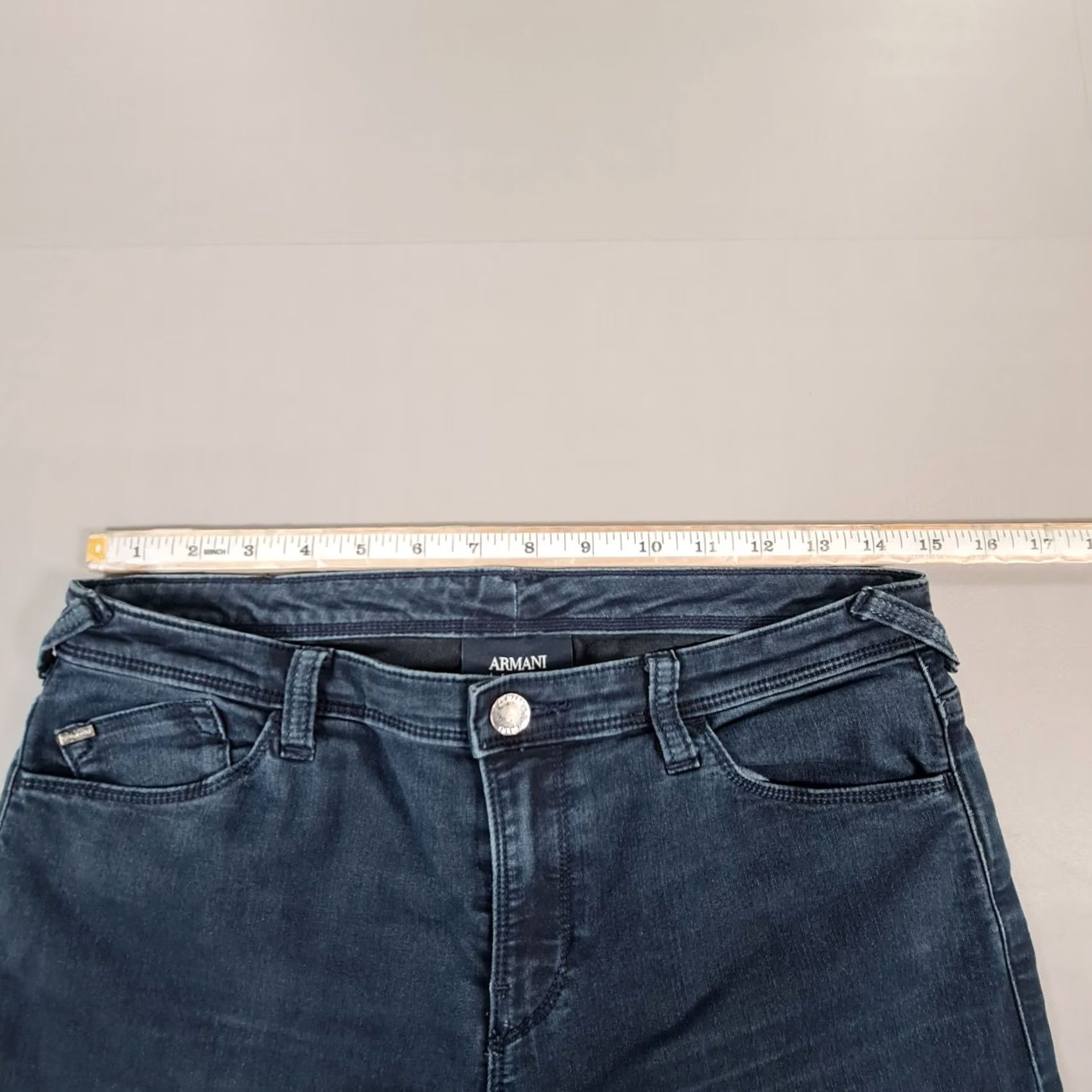 Vintage Emporio Jeans Womens J28 Skinny Fit Low Rise Stretch Denim Blue W28 L31 Jeans Mens? Wait Size 28" / US 6 / IT 42 - 7 Thumbnail