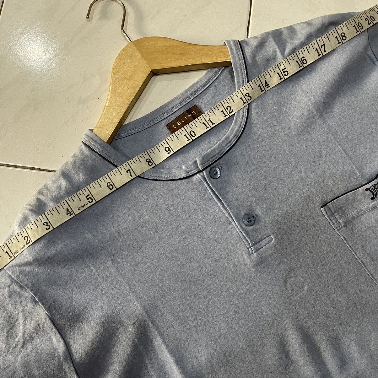 Celine Vintage celine pocket tee Size US L / EU 52-54 / 3 - 10 Thumbnail