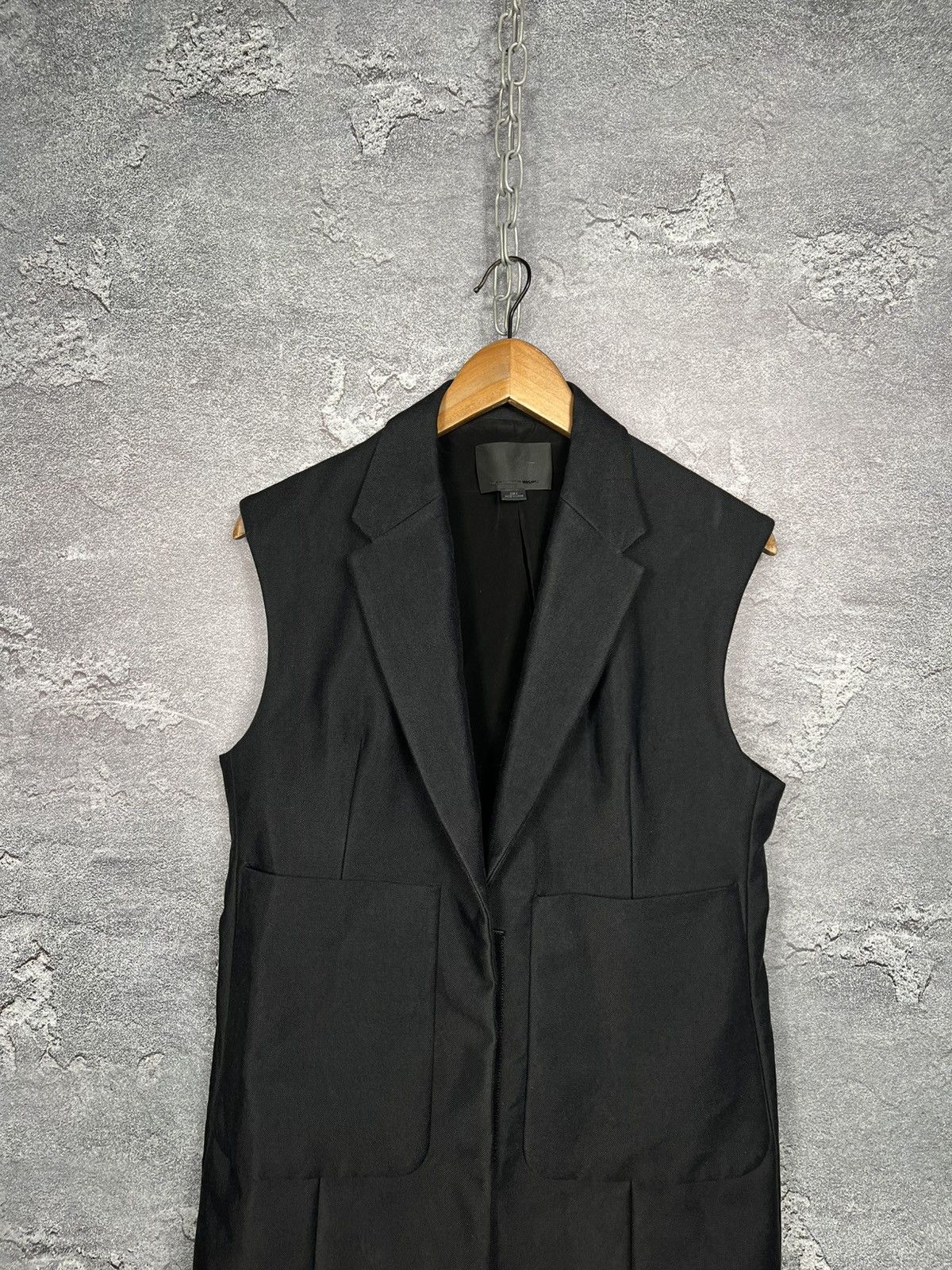 Alexander Wang Alexander Wang Cotton Sleeveless Blazer Vest Size 8 Size M / US 6-8 / IT 42-44 - 2 Thumbnail