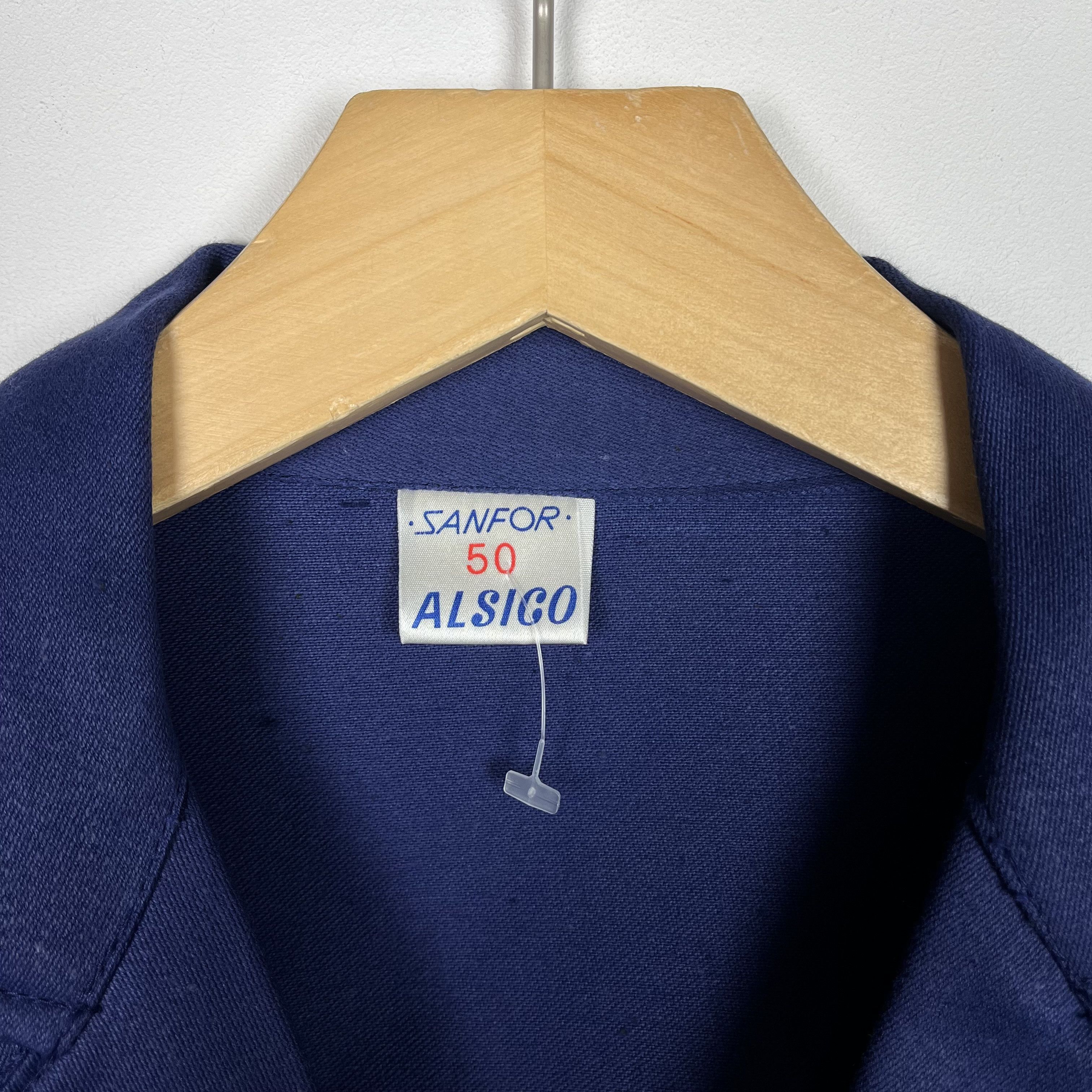 Le Laboureur Vintage French Sanfor 3-Pocket Work Jacket 80’s Size US M / EU 48-50 / 2 - 9 Thumbnail