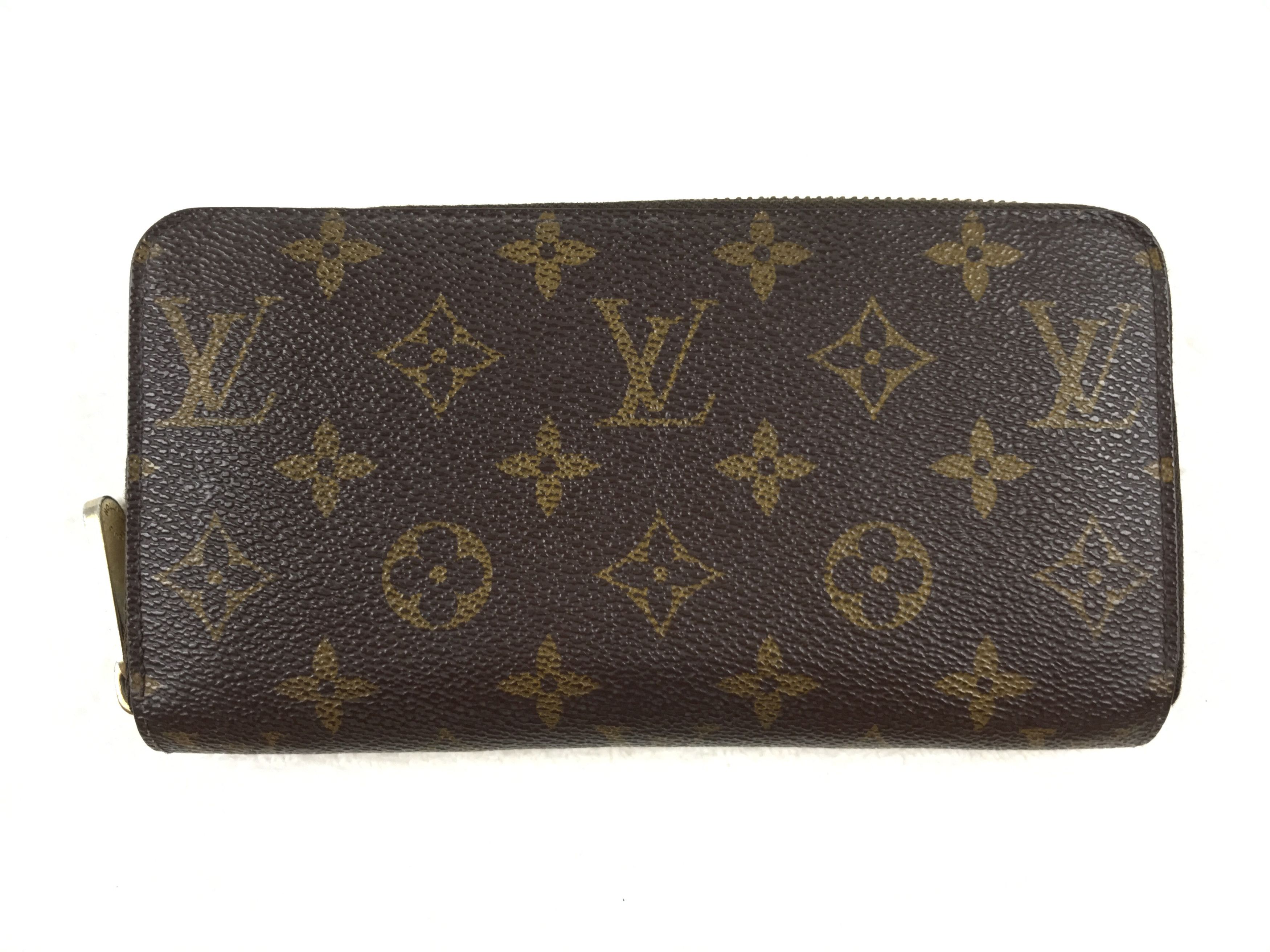 Louis Vuitton × Vintage Louis Vuitton Monogram Long Wallet Zip Around With Box Size ONE SIZE - 4 Thumbnail