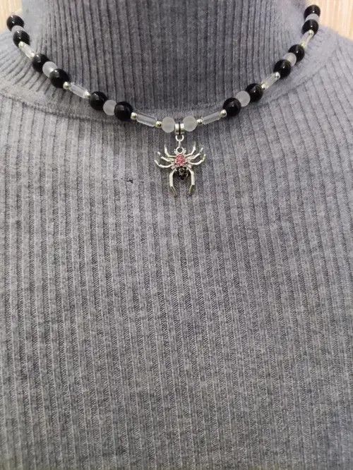 VIBE Spider Vintage Necklace chain pendent Size ONE SIZE - 3 Thumbnail